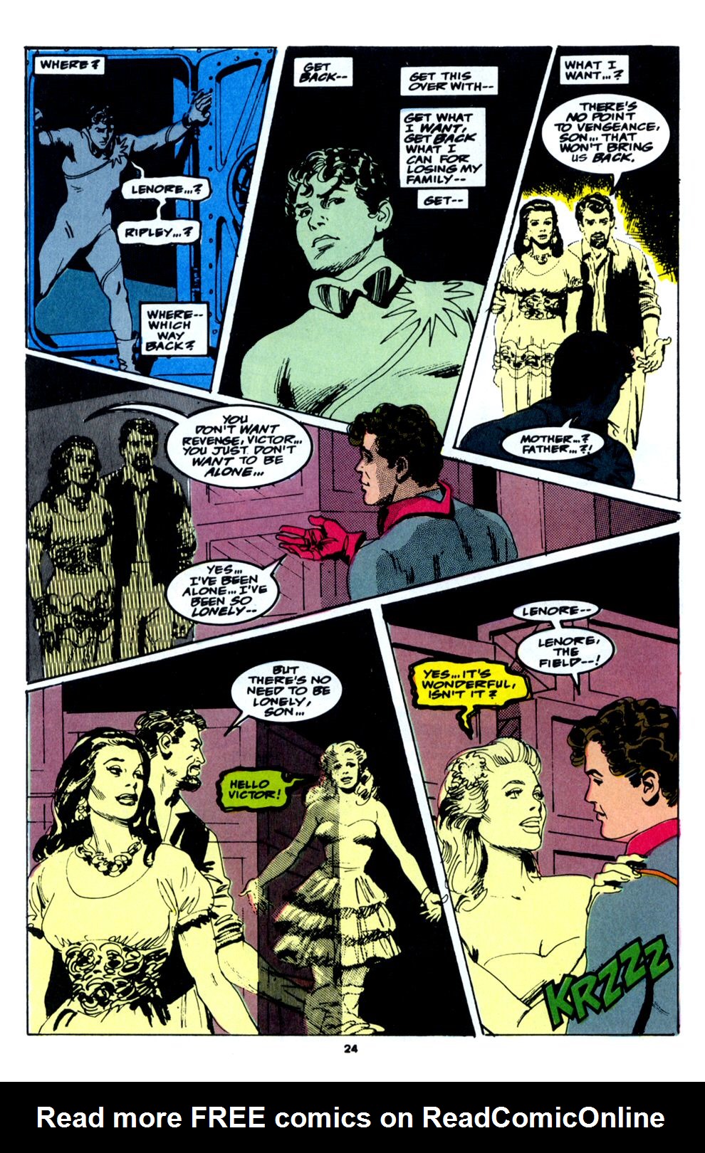 Read online Powerline comic -  Issue #7 - 26