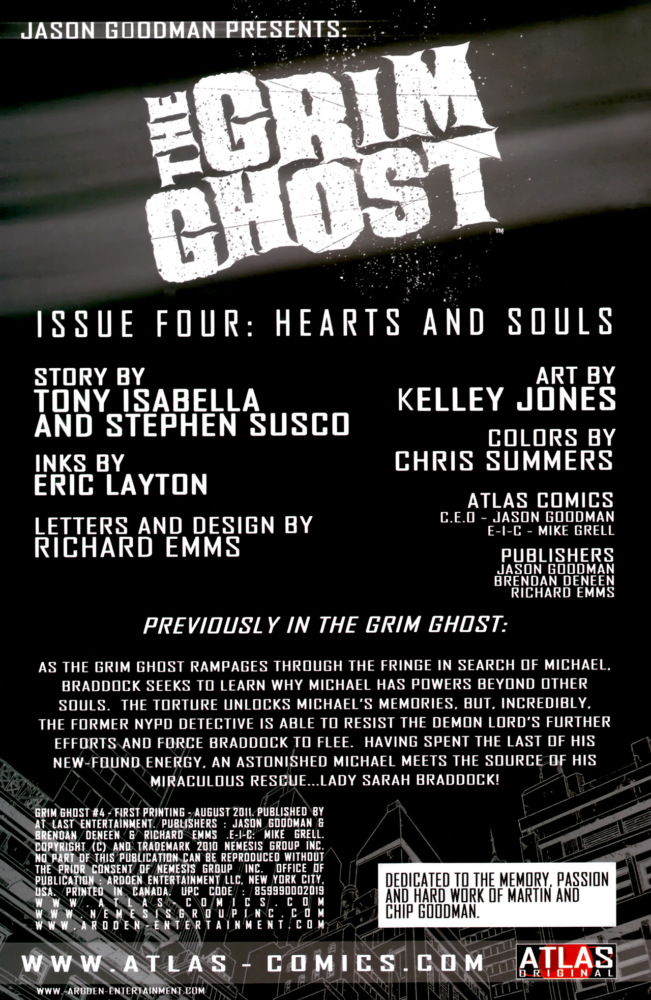 Read online The Grim Ghost comic -  Issue #4 - 2