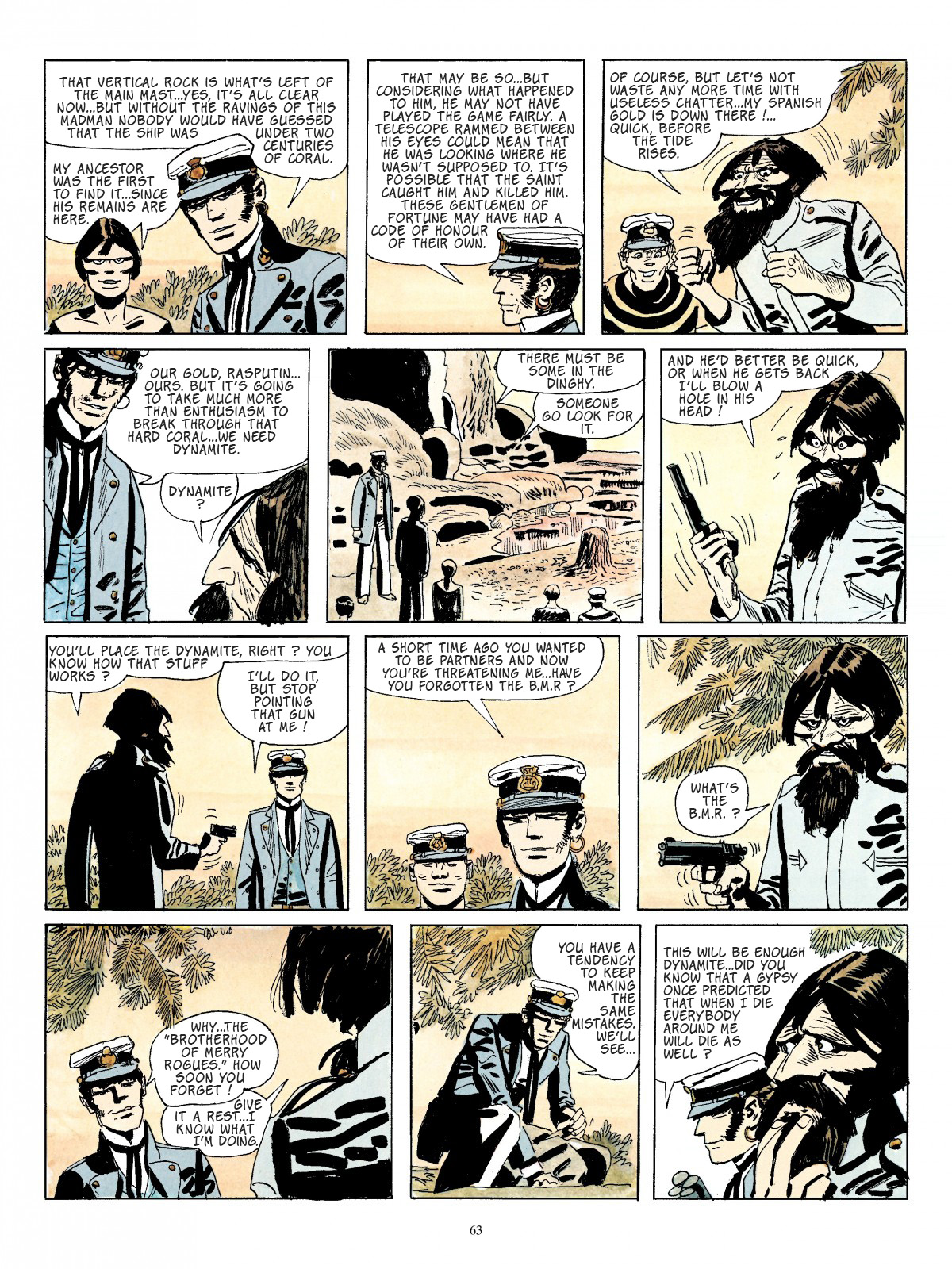 Read online Corto Maltese comic -  Issue # TPB 4 - 53