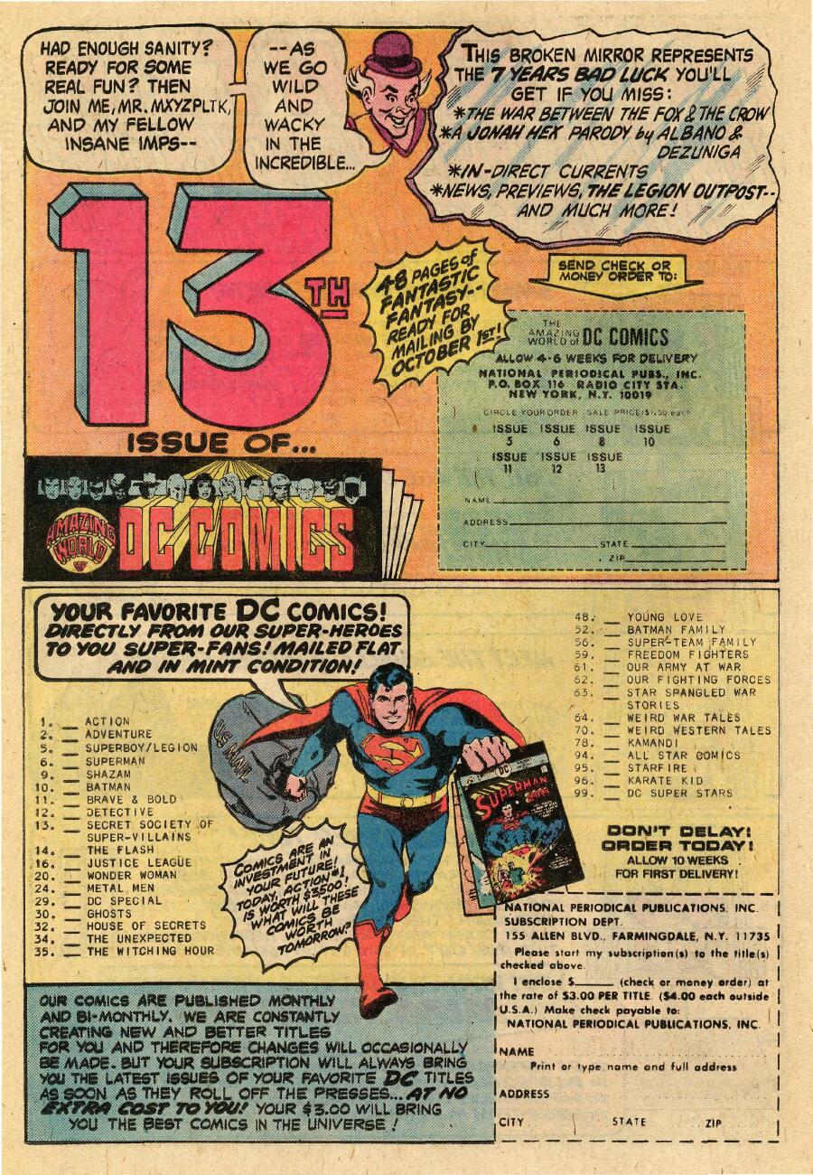 Read online Tarzan (1972) comic -  Issue #256 - 20