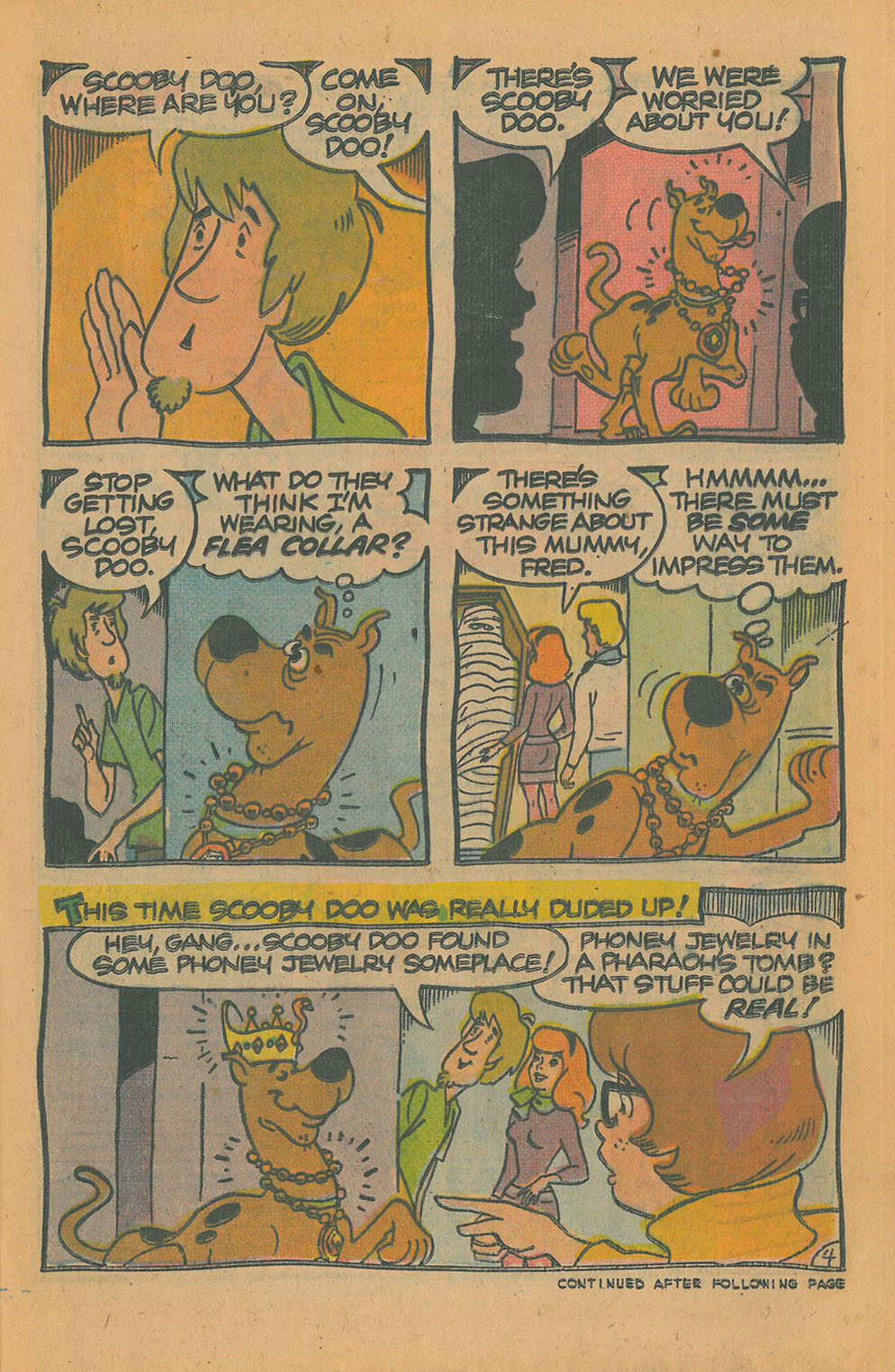 Read online Scooby Doo, Where Are You? (1975) comic -  Issue #5 - 13