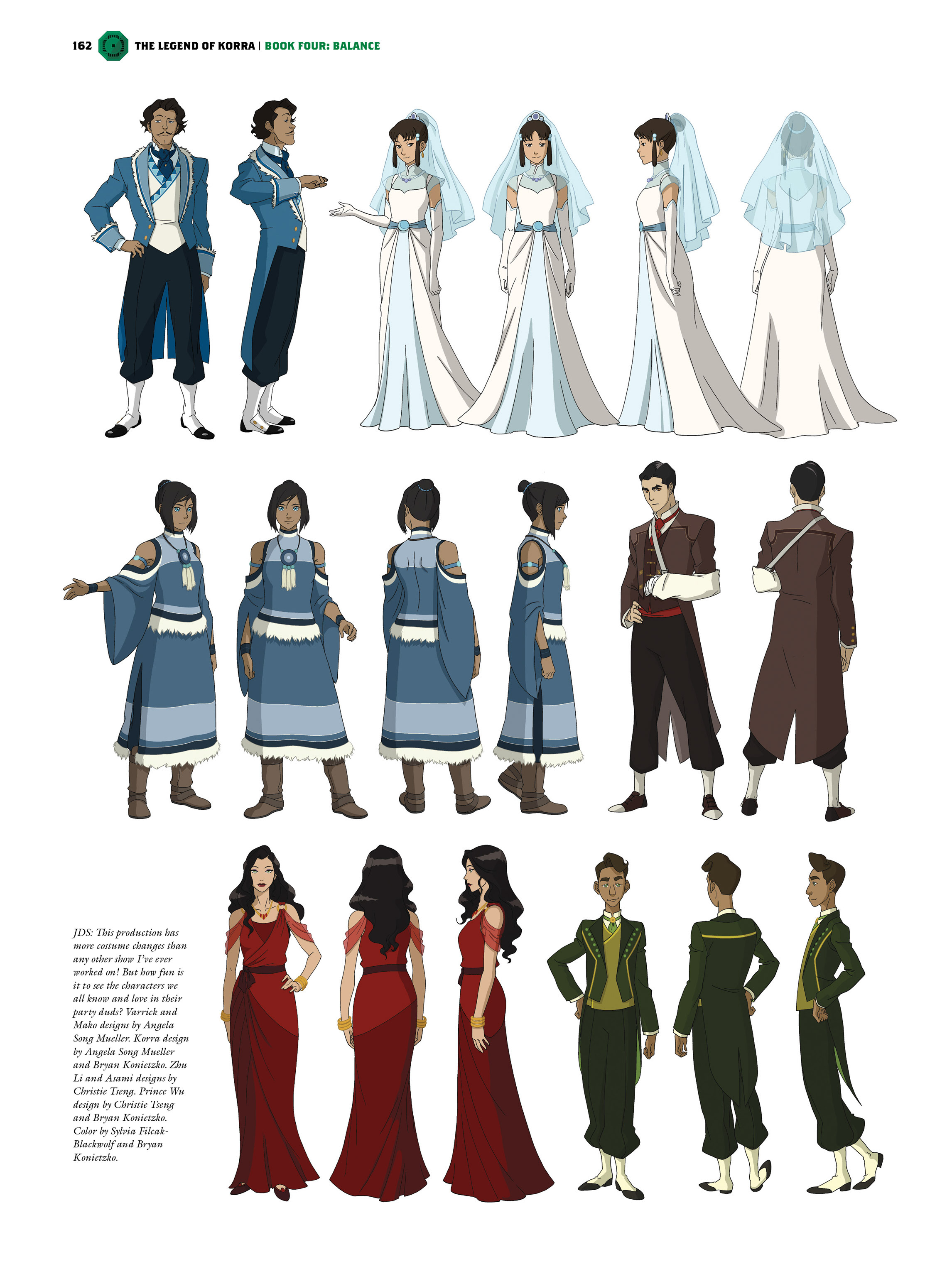 Read online The Legend of Korra: The Art of the Animated Series comic -  Issue # TPB 4 - 150