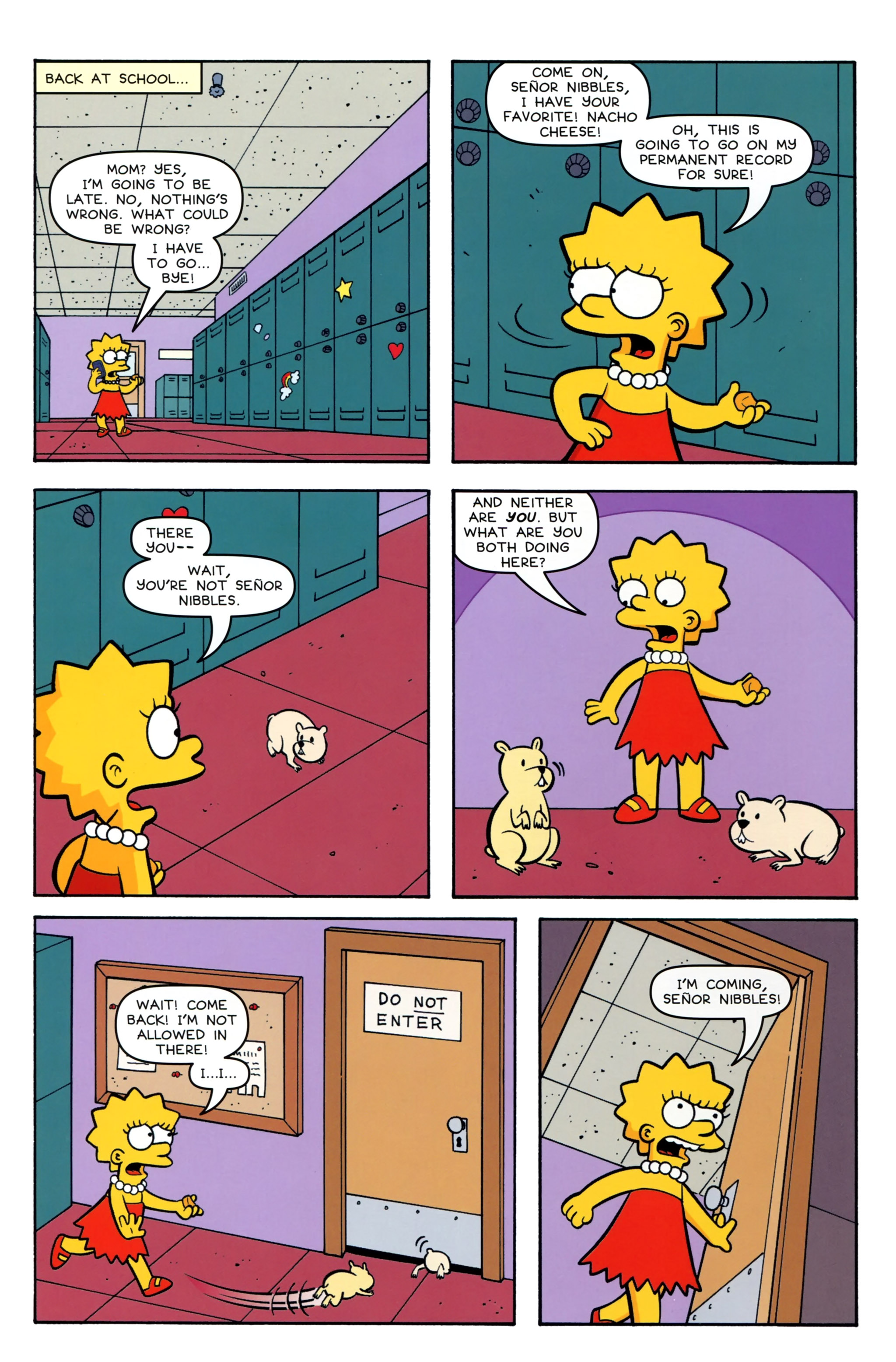 Read online Simpsons Comics comic -  Issue #222 - 10