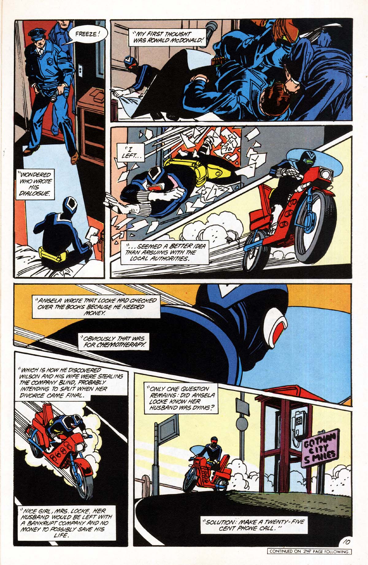 Read online Vigilante (1983) comic -  Issue #13 - 11