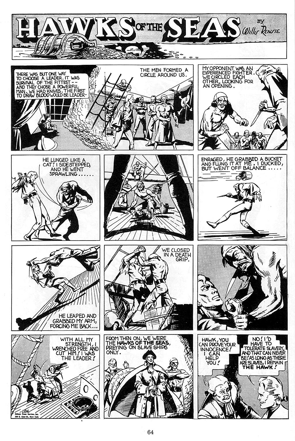 Read online Will Eisner's Hawks of the Seas comic -  Issue # TPB - 65