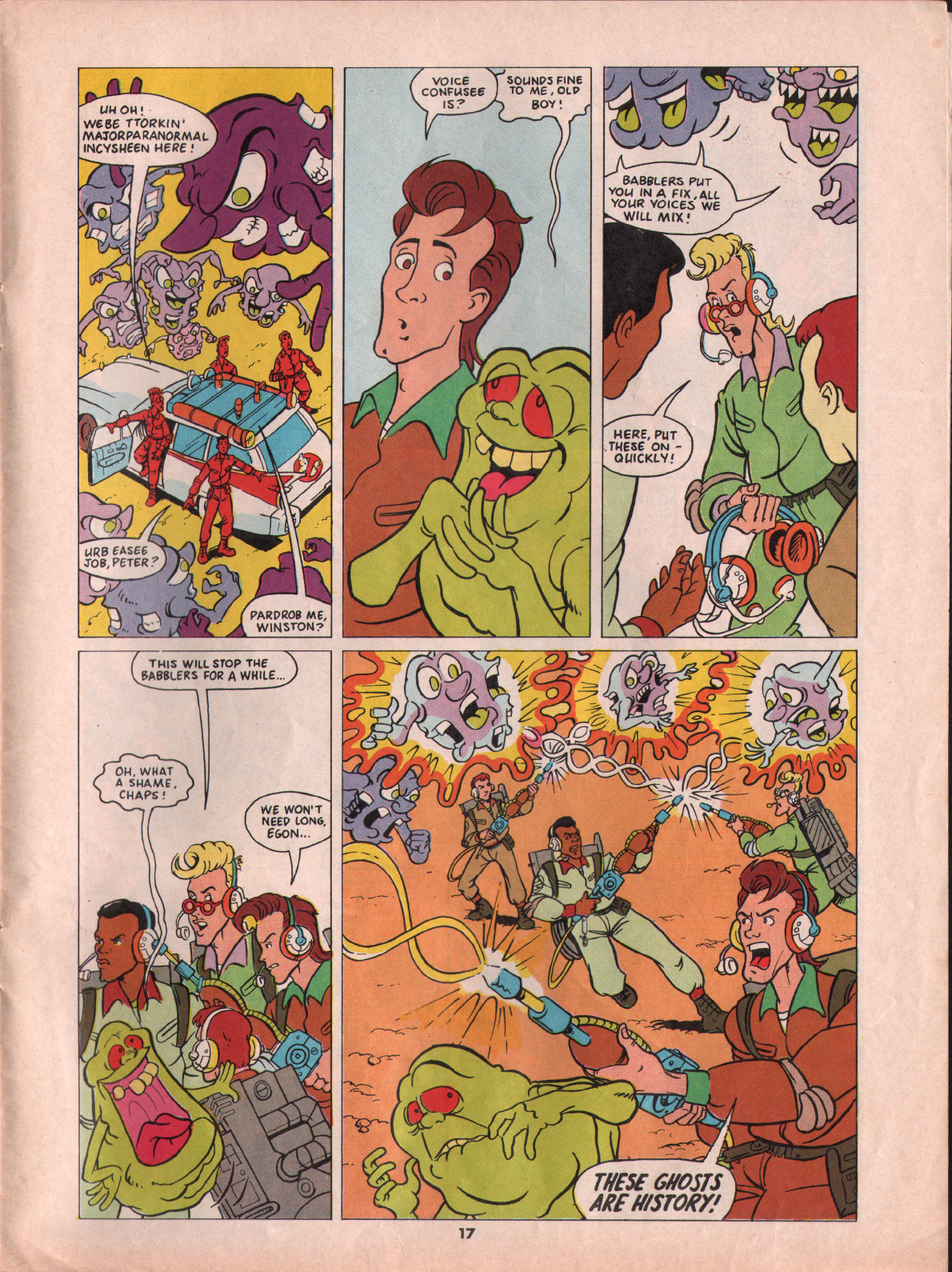 Read online The Real Ghostbusters comic -  Issue #4 - 17
