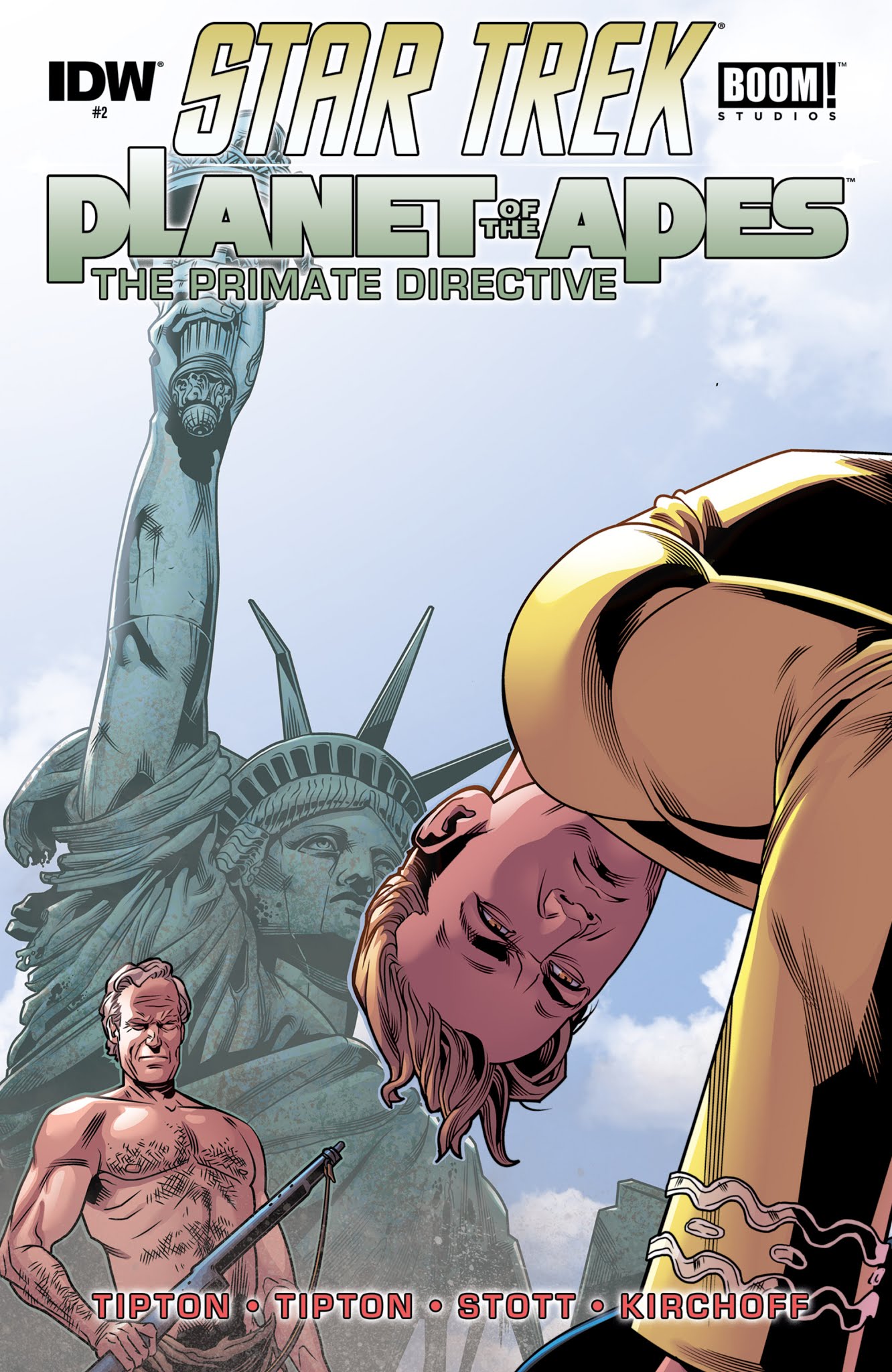 Read online Star Trek/Planet of the Apes: The Primate Directive comic -  Issue #2 - 1