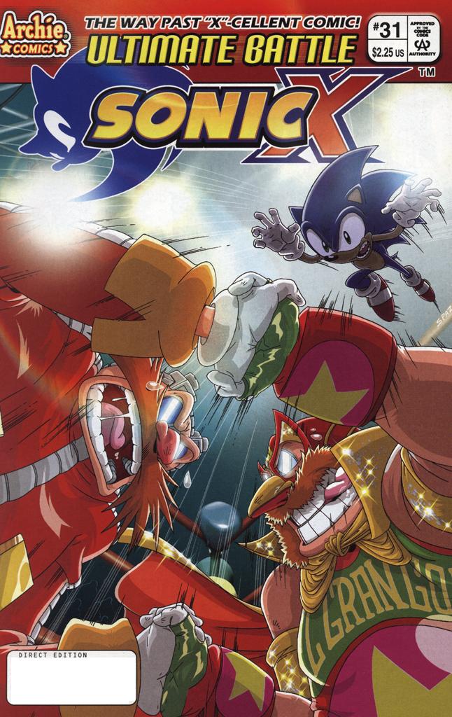 Read online Sonic X comic -  Issue #31 - 1