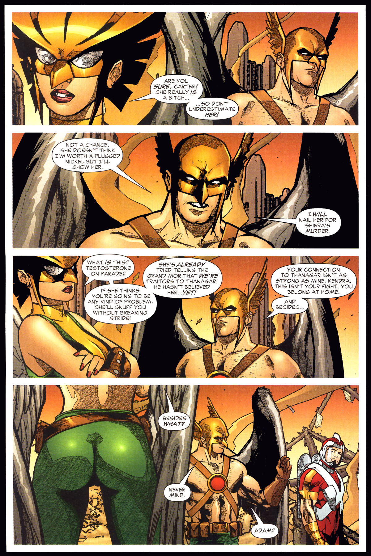 Read online Hawkgirl comic -  Issue #59 - 7