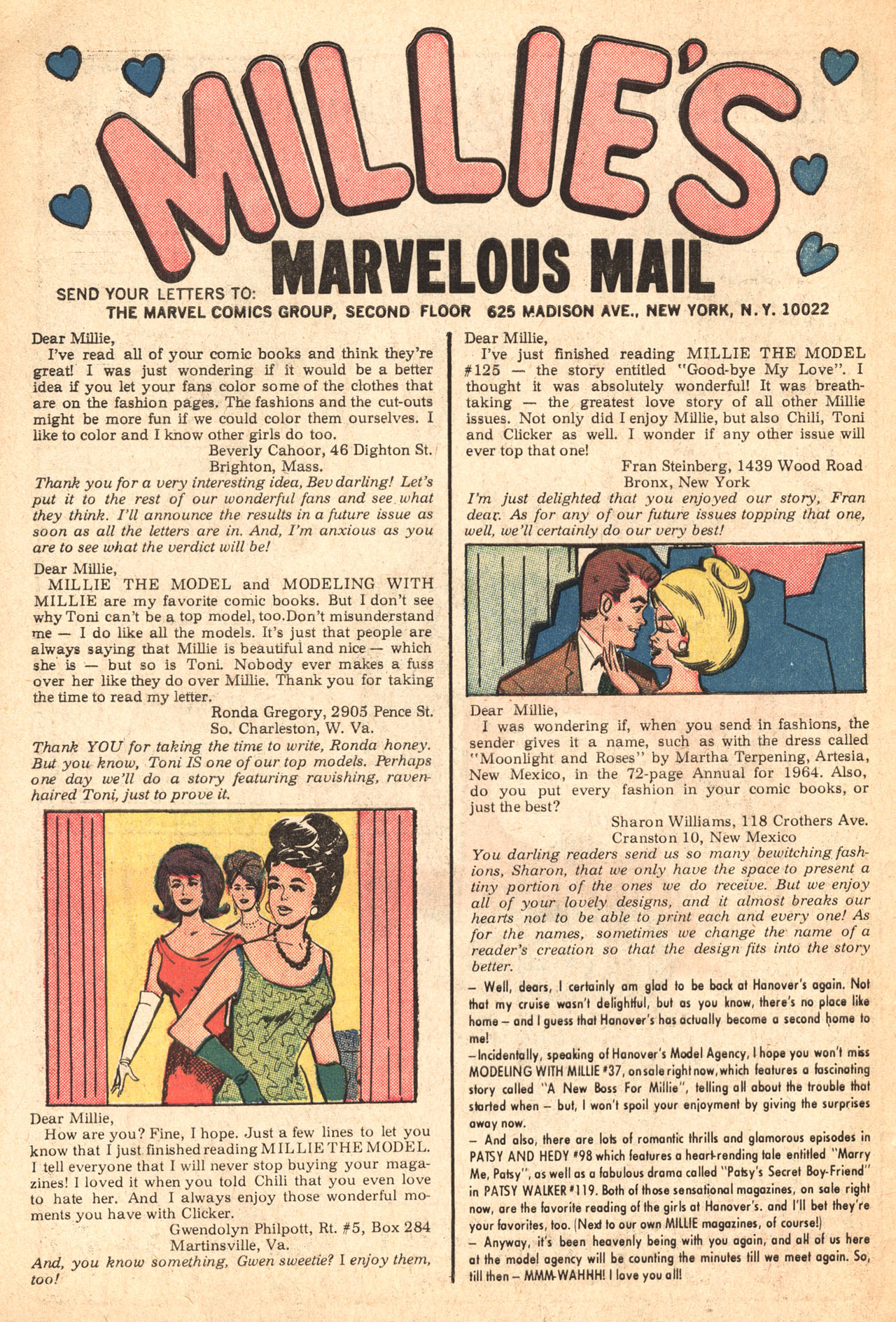 Read online Millie the Model comic -  Issue #127 - 30