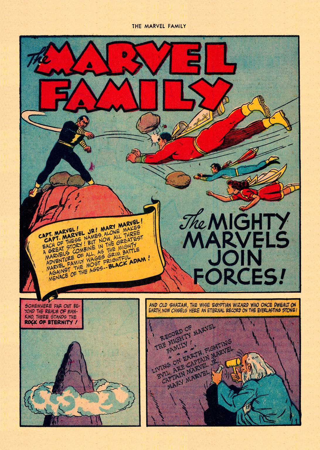 Read online The Marvel Family comic -  Issue #1 - 4