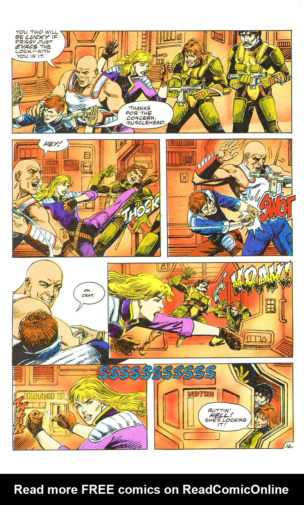 Read online Evangeline comic -  Issue #12 - 19