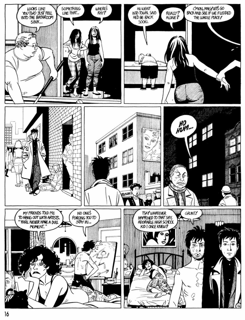 Read online Love and Rockets (1982) comic -  Issue #30 - 19