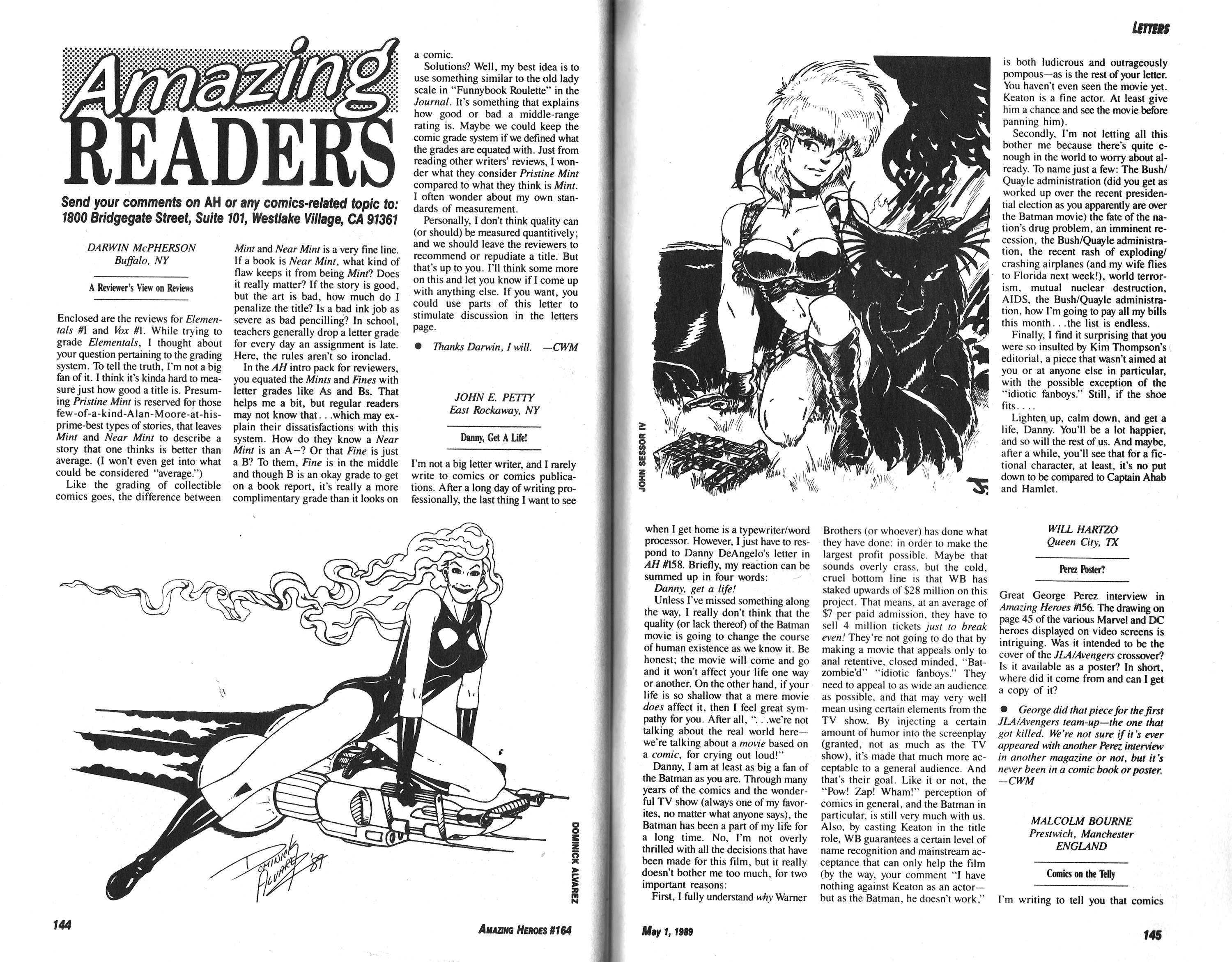 Read online Amazing Heroes comic -  Issue #164 - 73