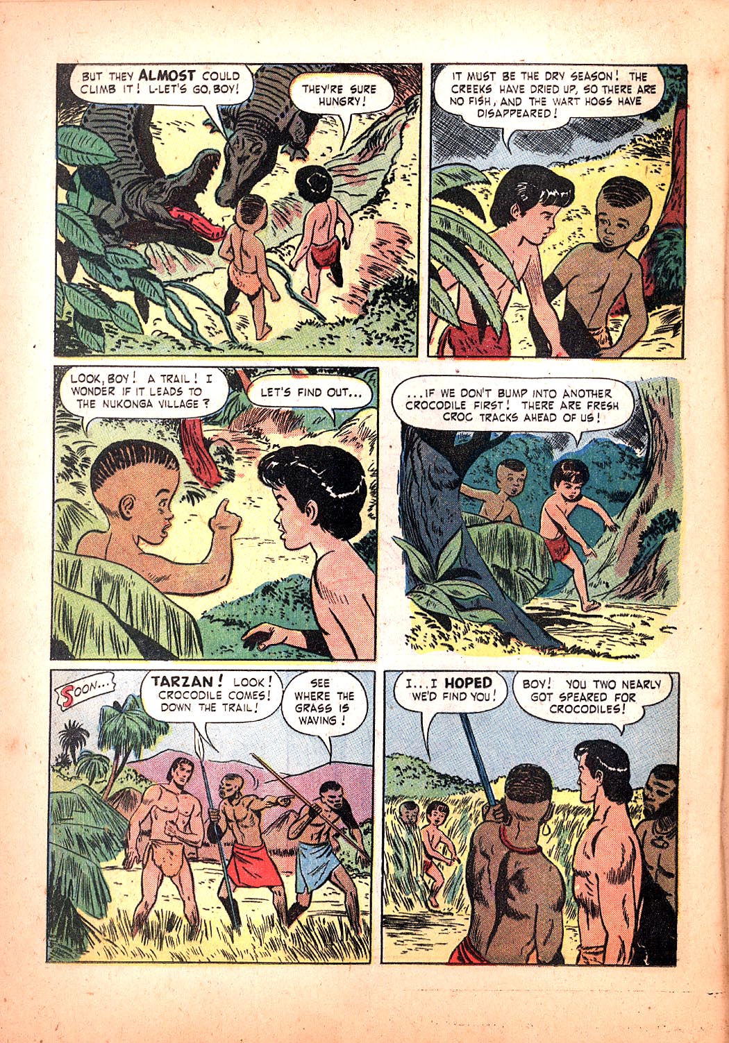 Read online Tarzan (1948) comic -  Issue #69 - 20