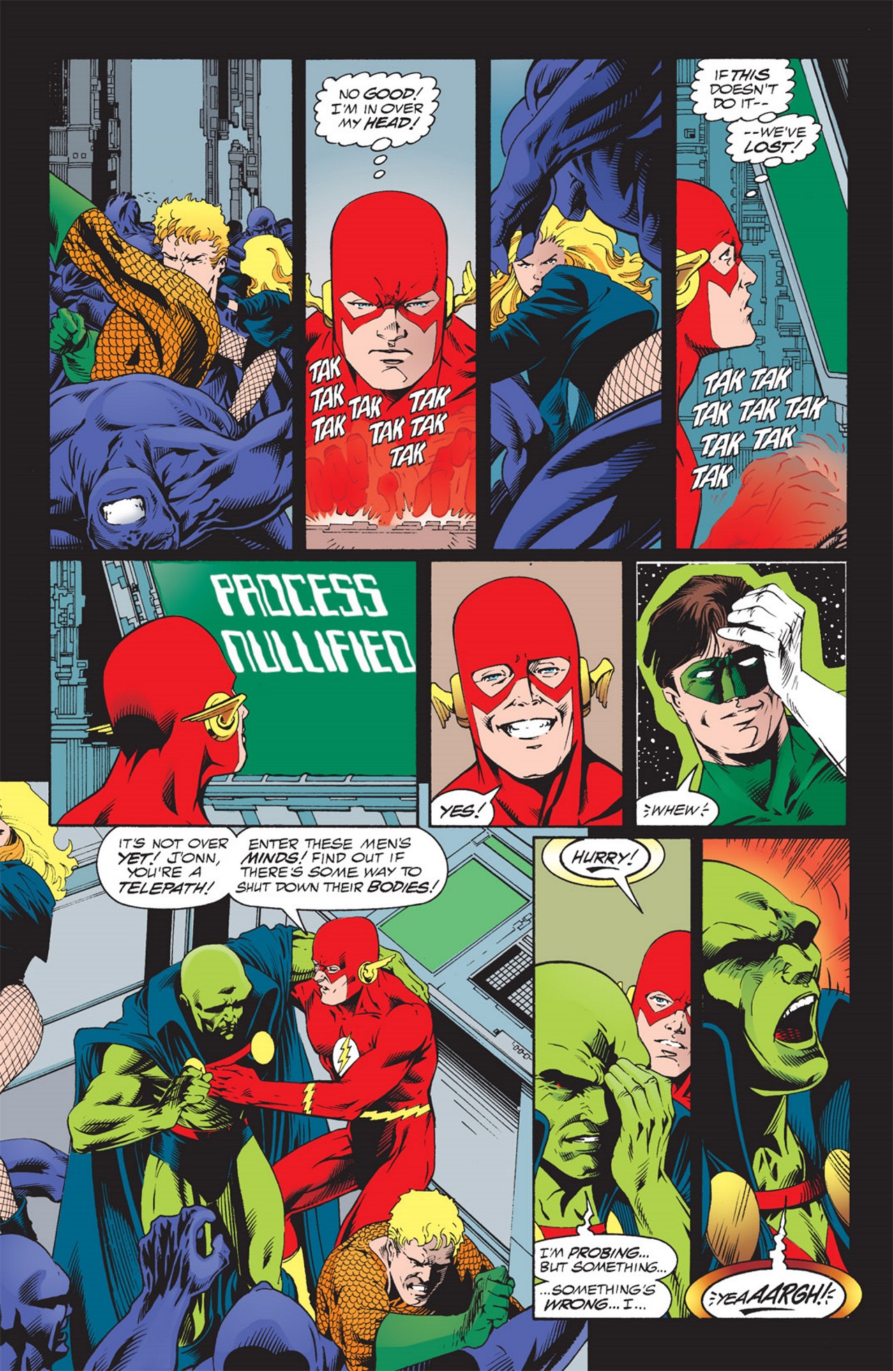 Read online JLA: Year One comic -  Issue #10 - 16