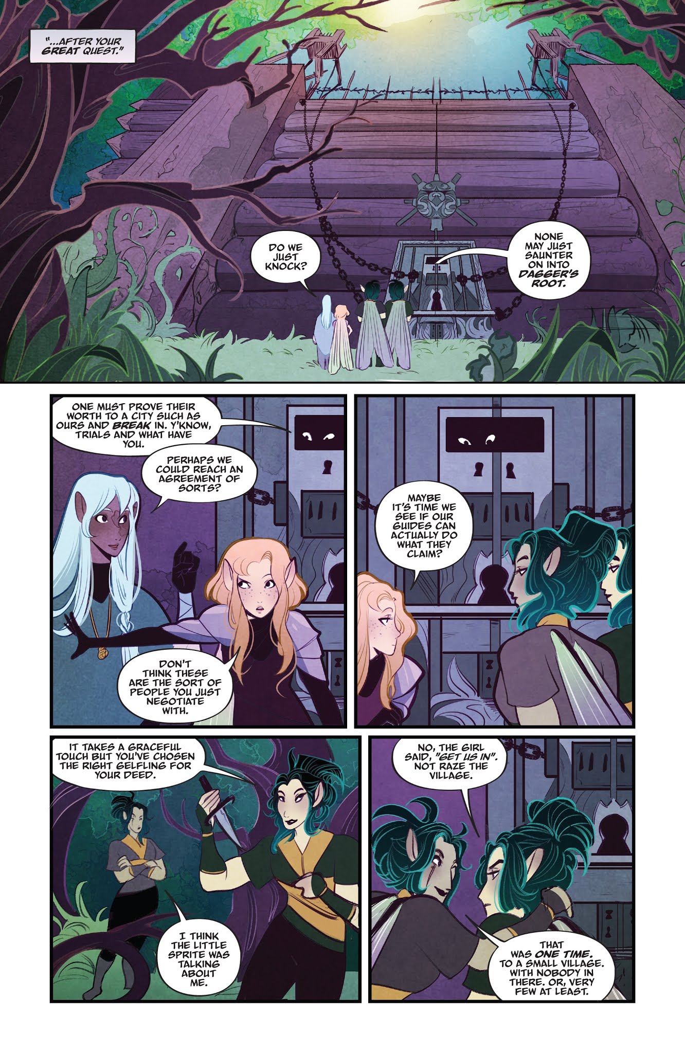 Read online Jim Henson's Beneath the Dark Crystal comic -  Issue #3 - 9