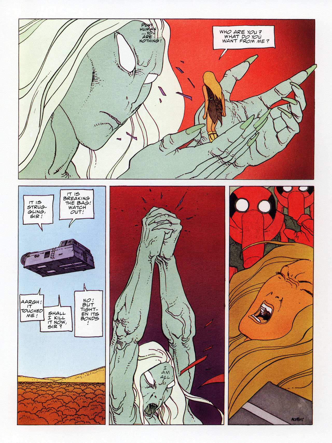 Read online Epic Graphic Novel: Moebius comic -  Issue # TPB 7 - 21