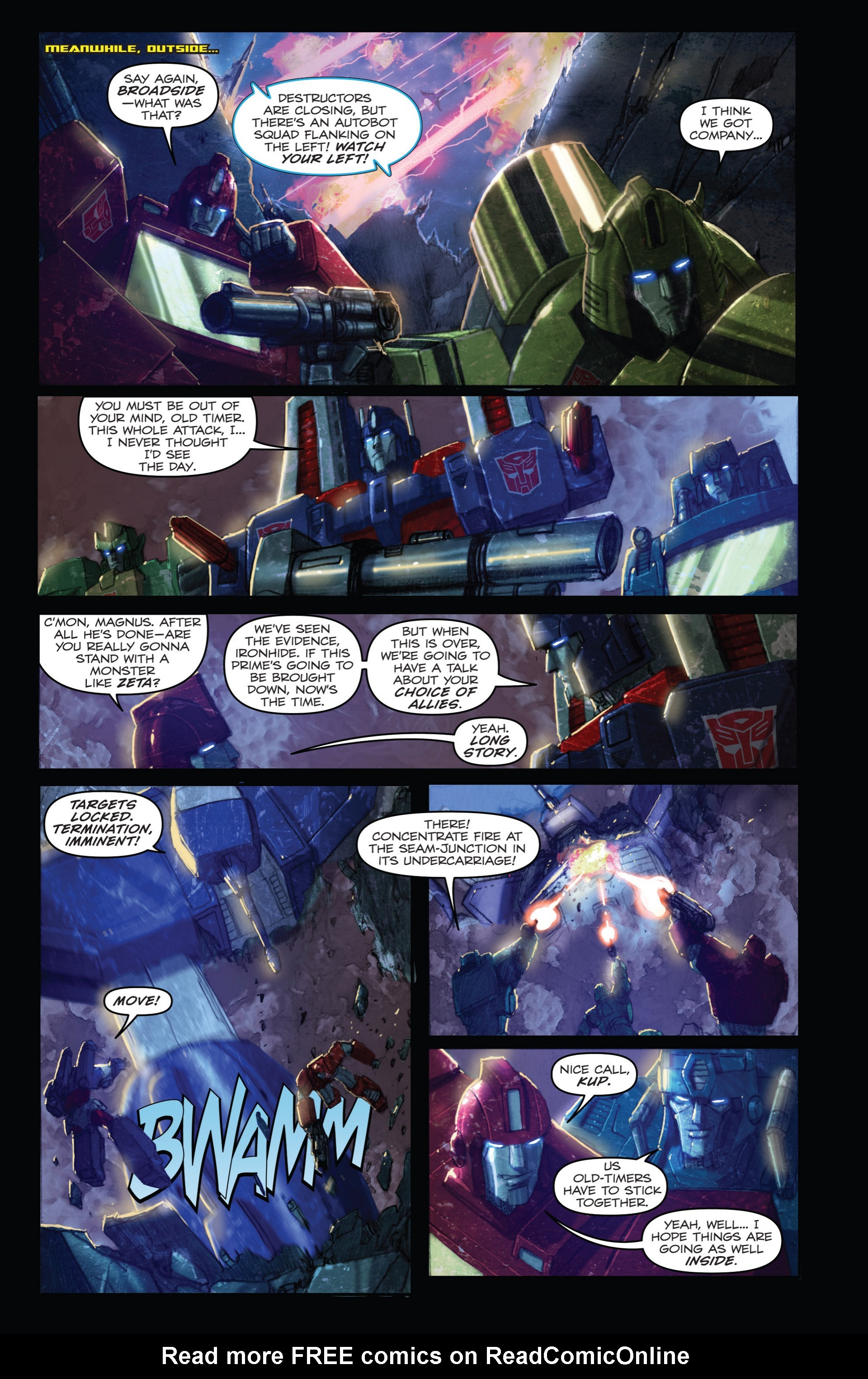 Read online Transformers: Autocracy comic -  Issue # Full - 75