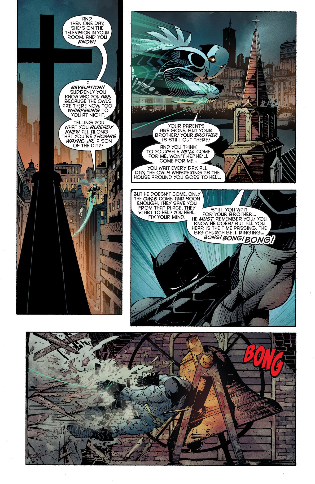 Read online Batman (2011) comic -  Issue # _The Court of Owls Saga (DC Essential Edition) (Part 3) - 38