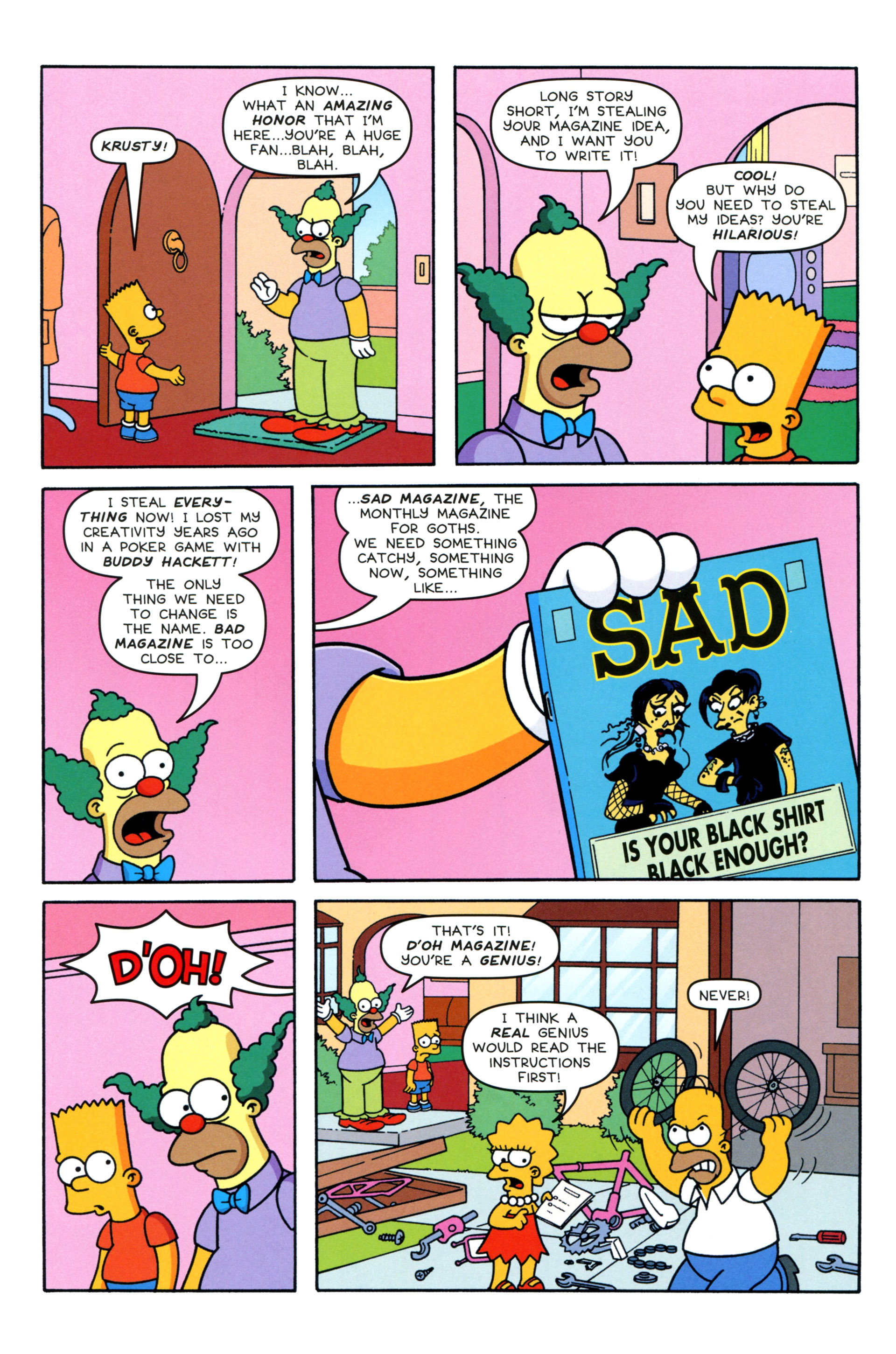 Read online Simpsons Comics comic -  Issue #203 - 6