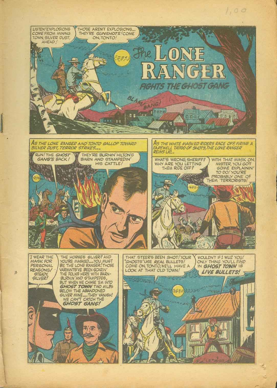 Read online The Lone Ranger (1948) comic -  Issue #38 - 3