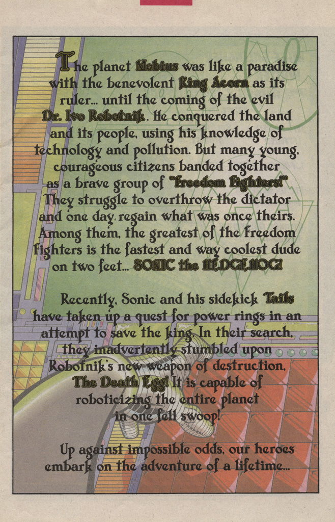 Read online Sonic Quest - The Death Egg Saga comic -  Issue #2 - 3