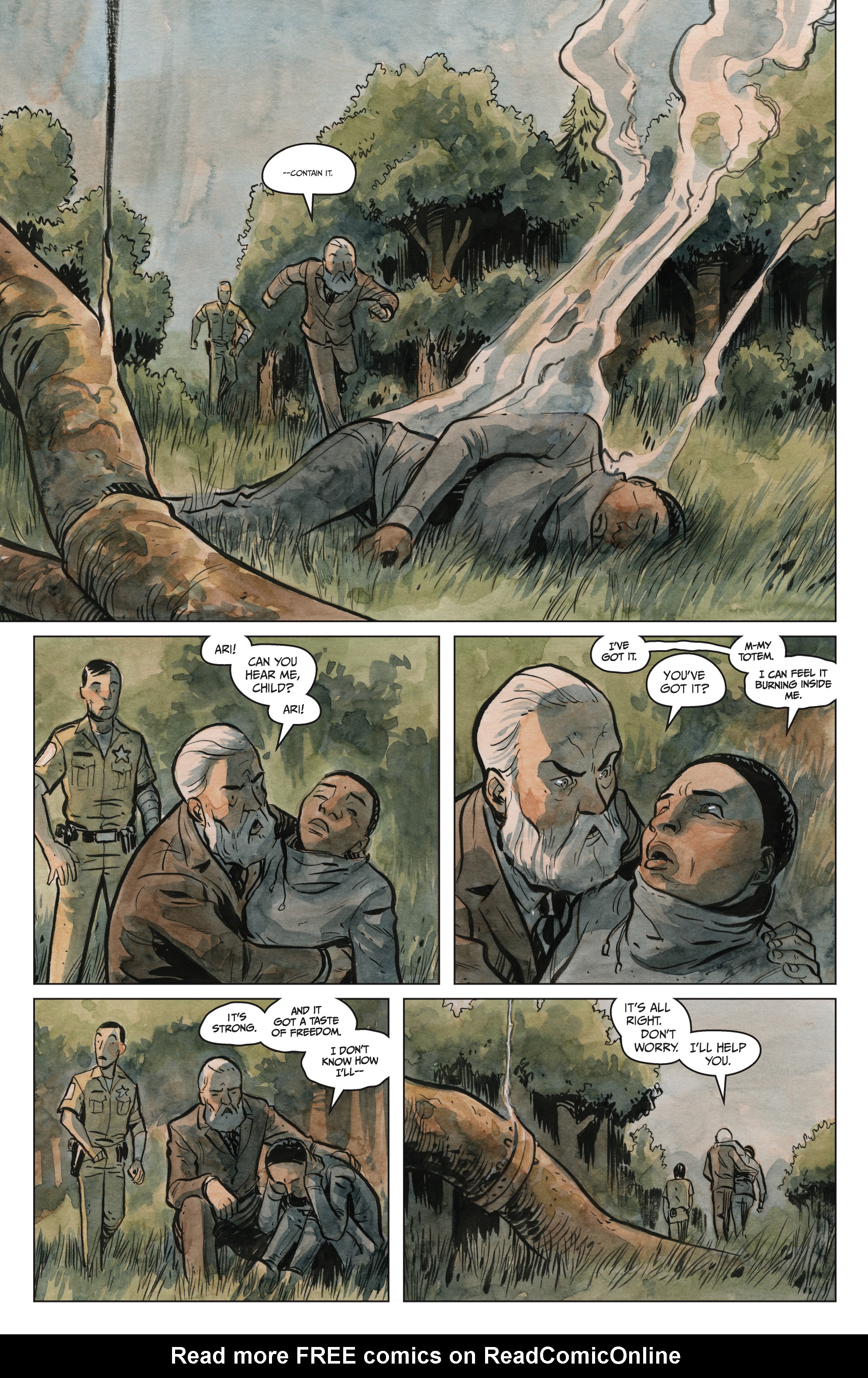 Read online Manor Black comic -  Issue #4 - 22