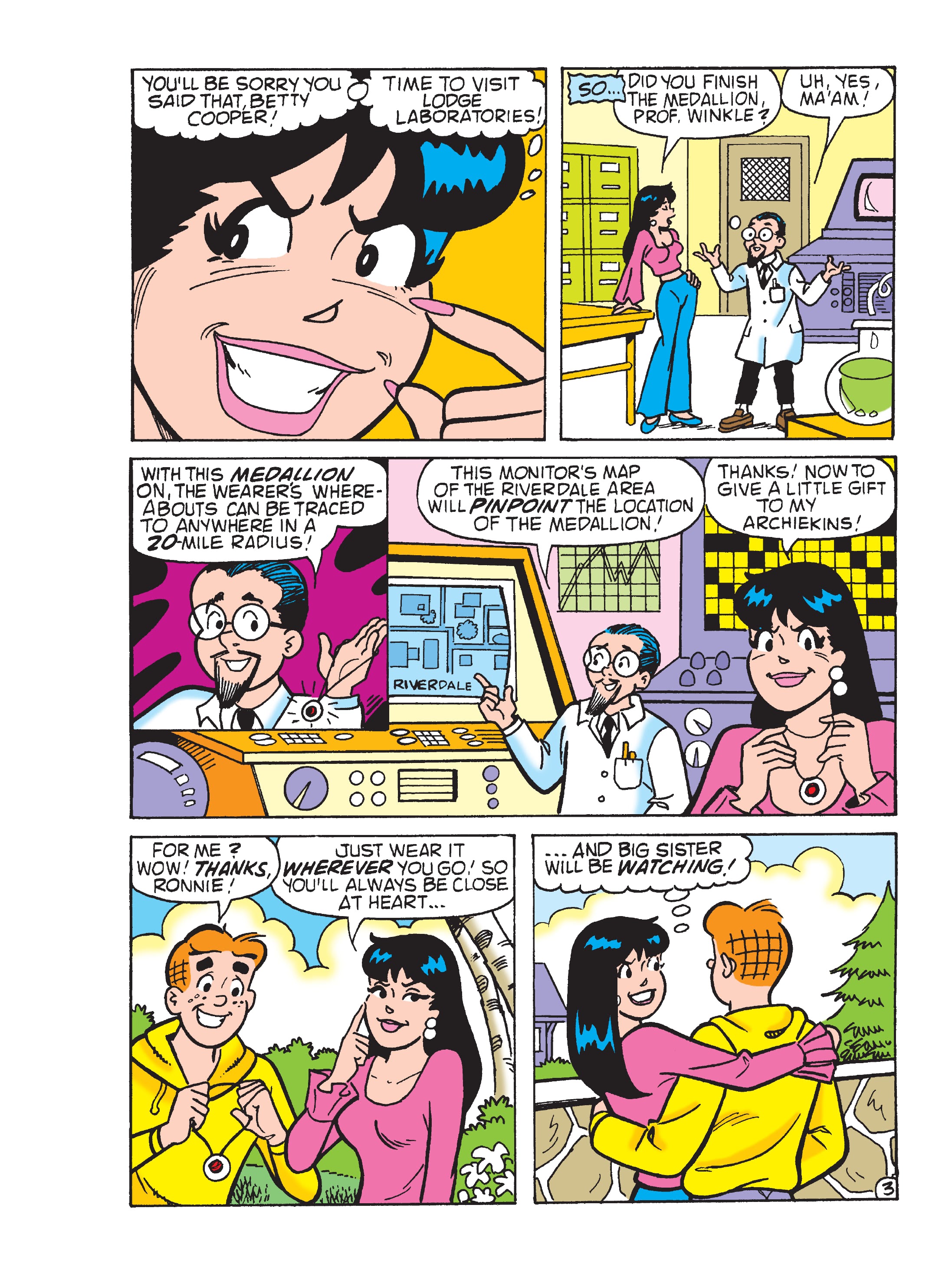 Read online World of Betty & Veronica Digest comic -  Issue #4 - 126