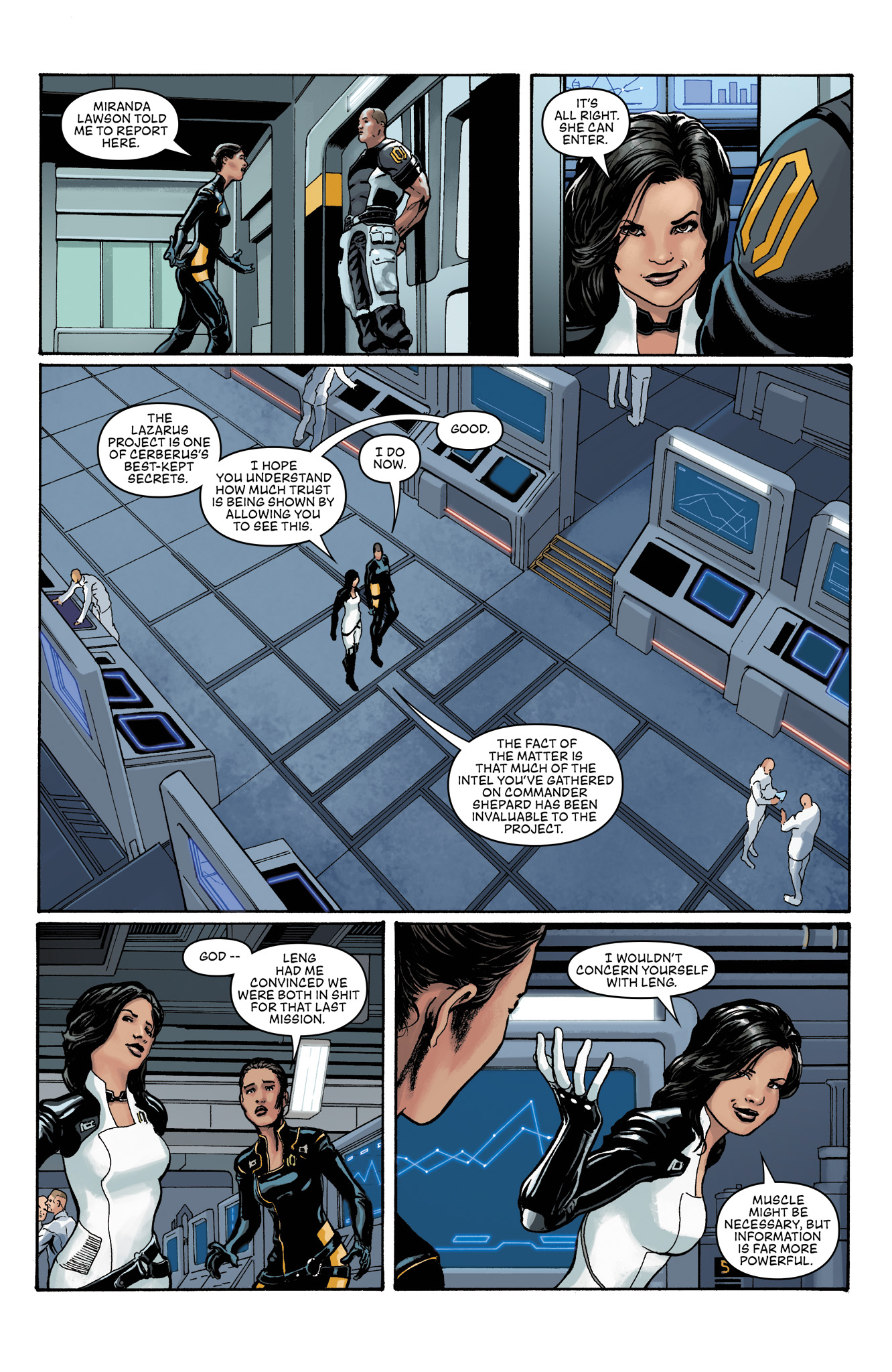 Read online Mass Effect: Foundation comic -  Issue #8 - 6