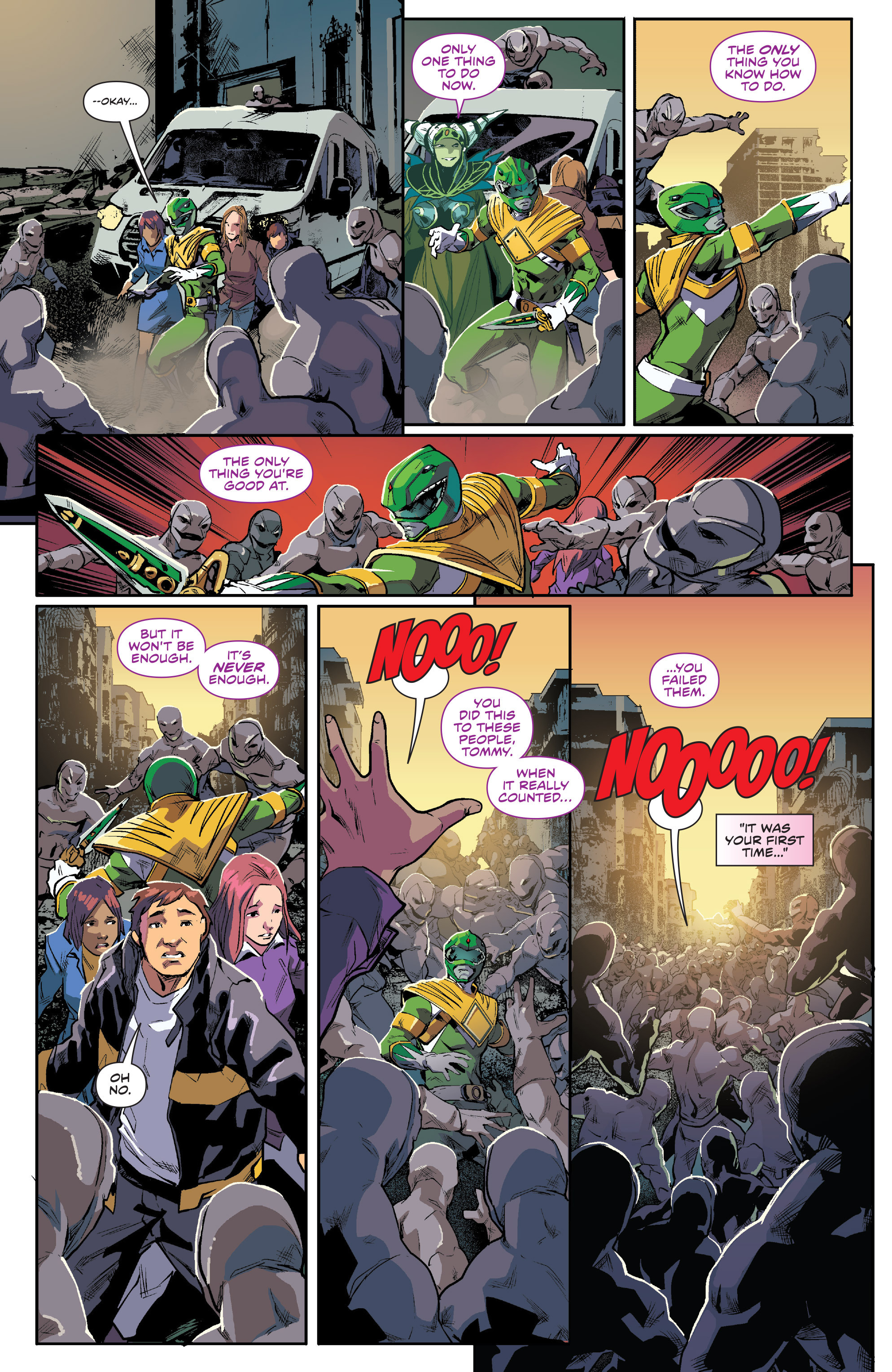 Read online Saban's Power Rangers: Aftershock comic -  Issue # Full - 93