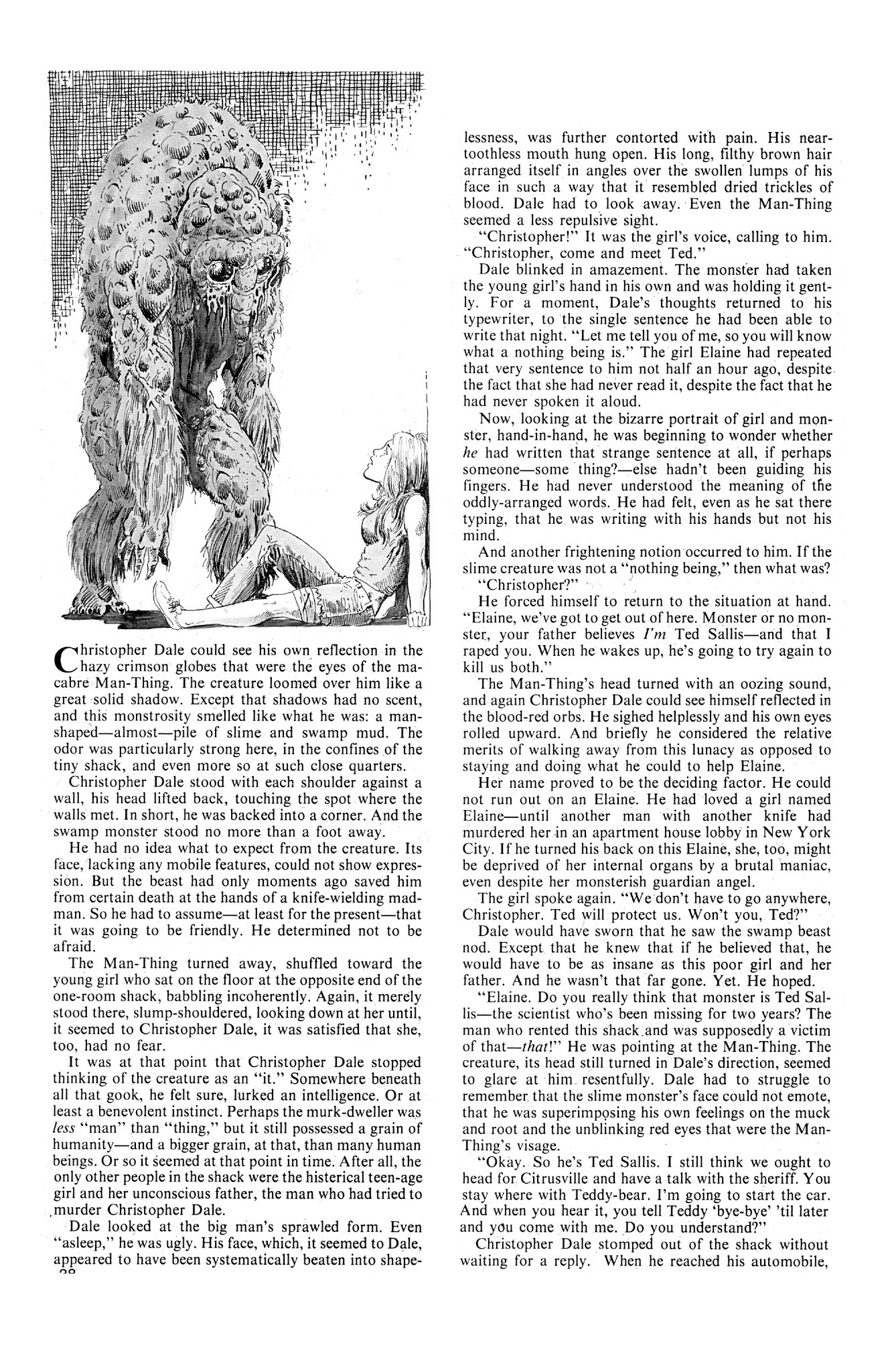 Read online Man-Thing by Steve Gerber: The Complete Collection comic -  Issue # TPB 2 (Part 2) - 50