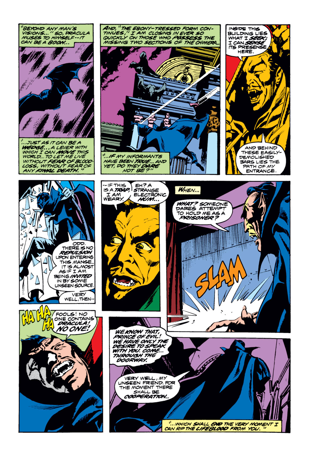 Read online Tomb of Dracula (1972) comic -  Issue #26 - 16