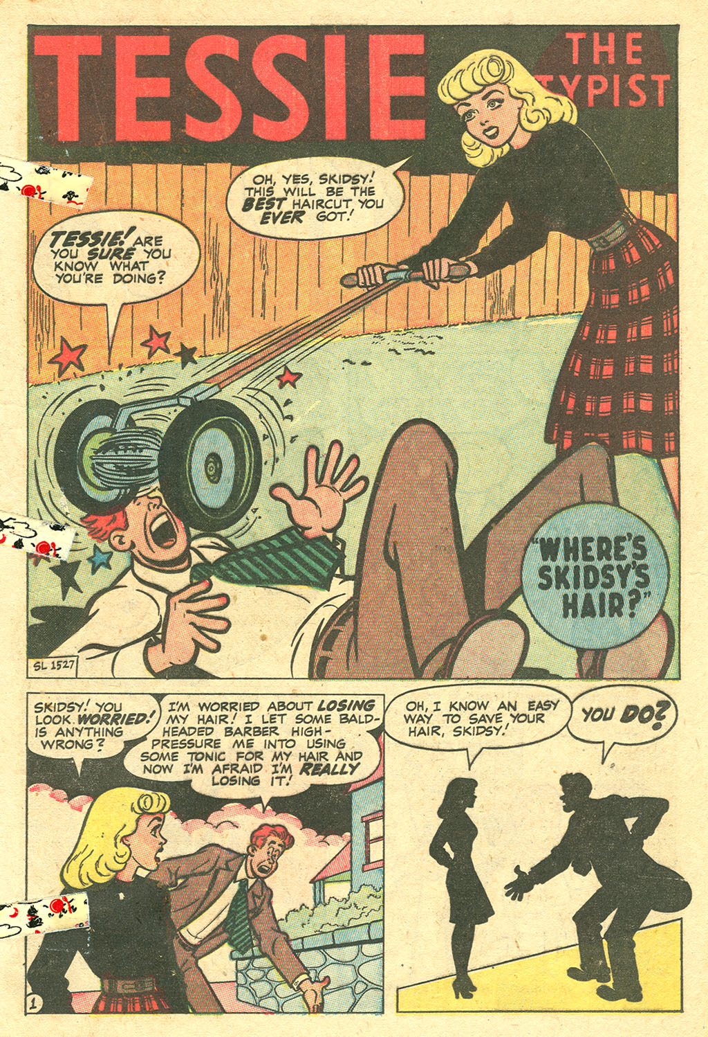 Read online Tessie the Typist comic -  Issue #11 - 25