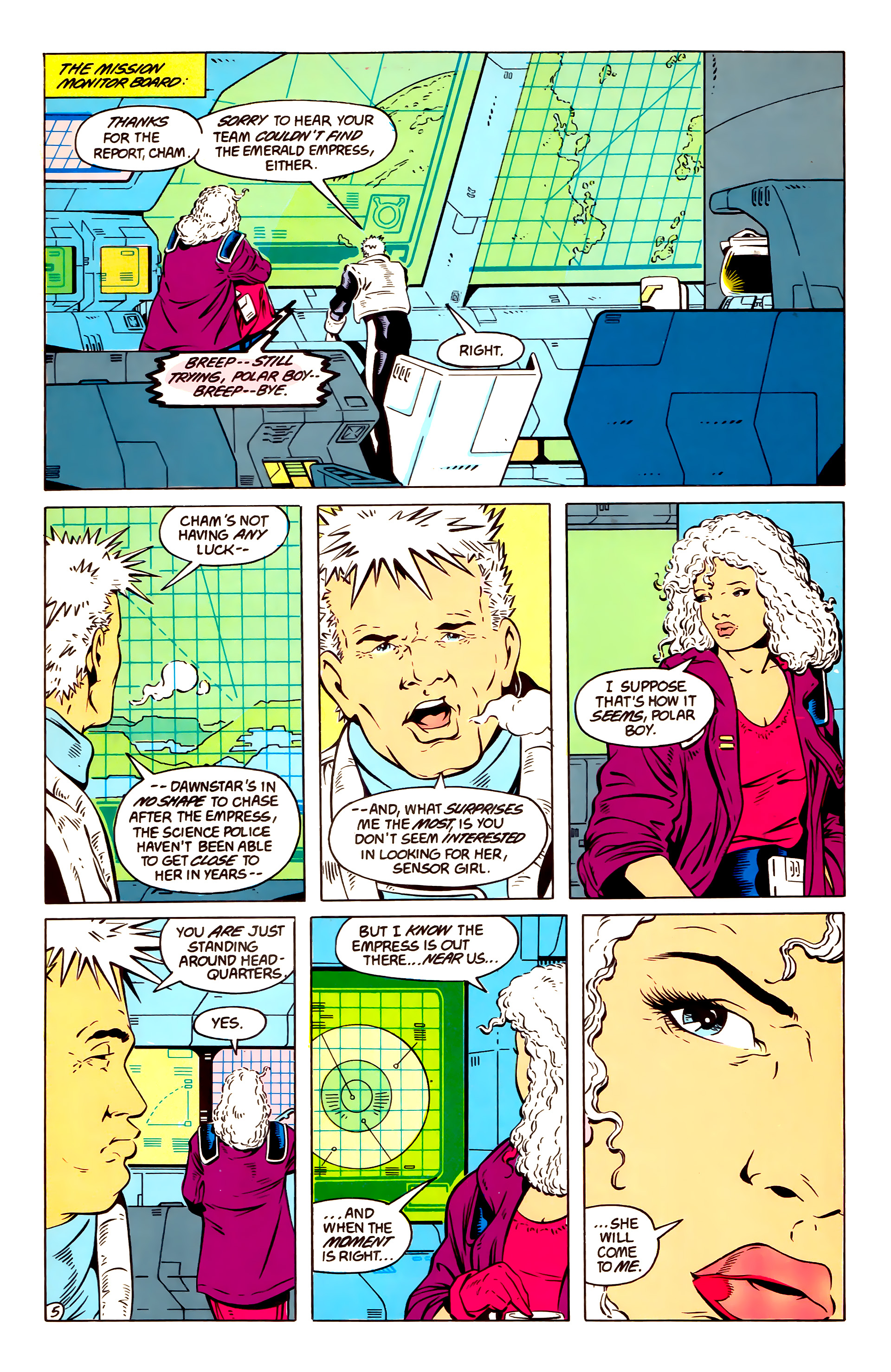 Read online Legion of Super-Heroes (1984) comic -  Issue #57 - 6