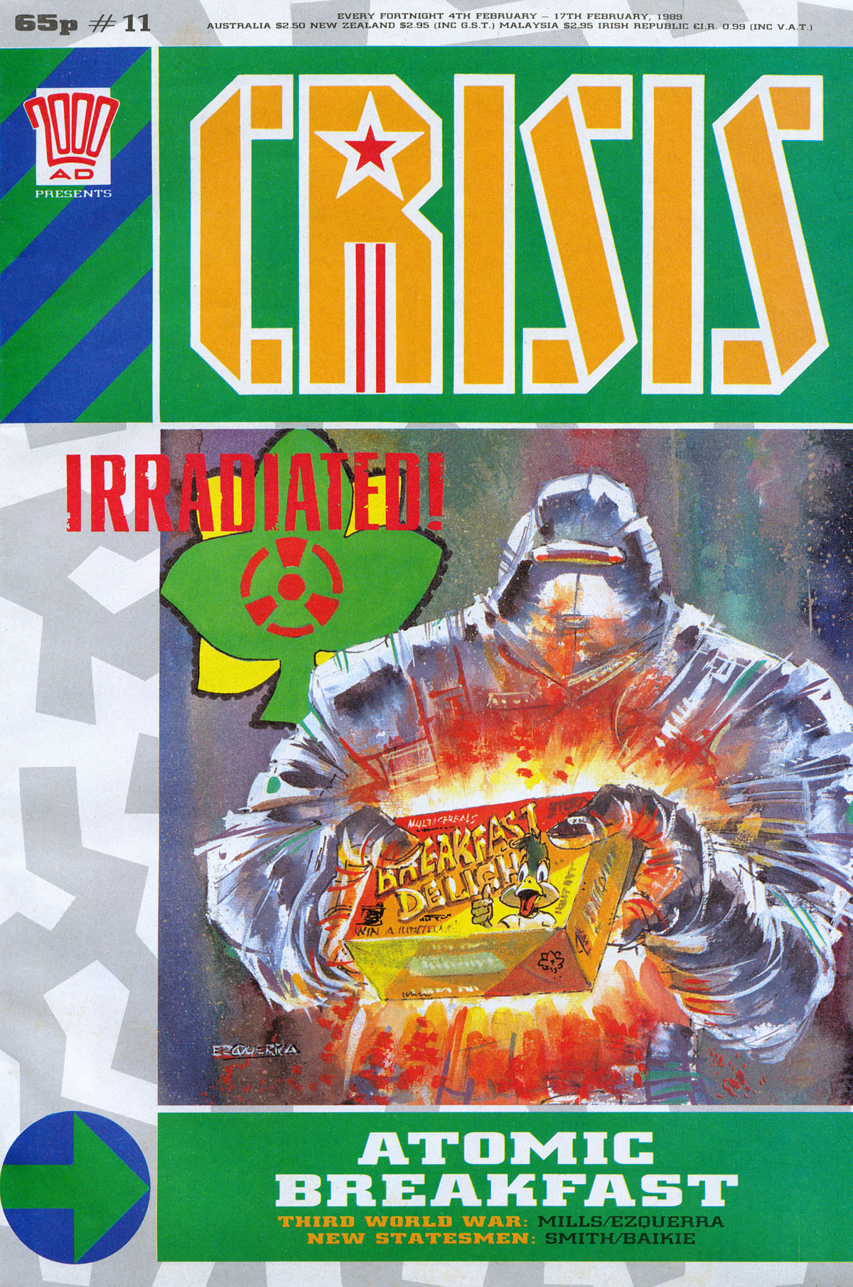Read online Crisis comic -  Issue #11 - 1