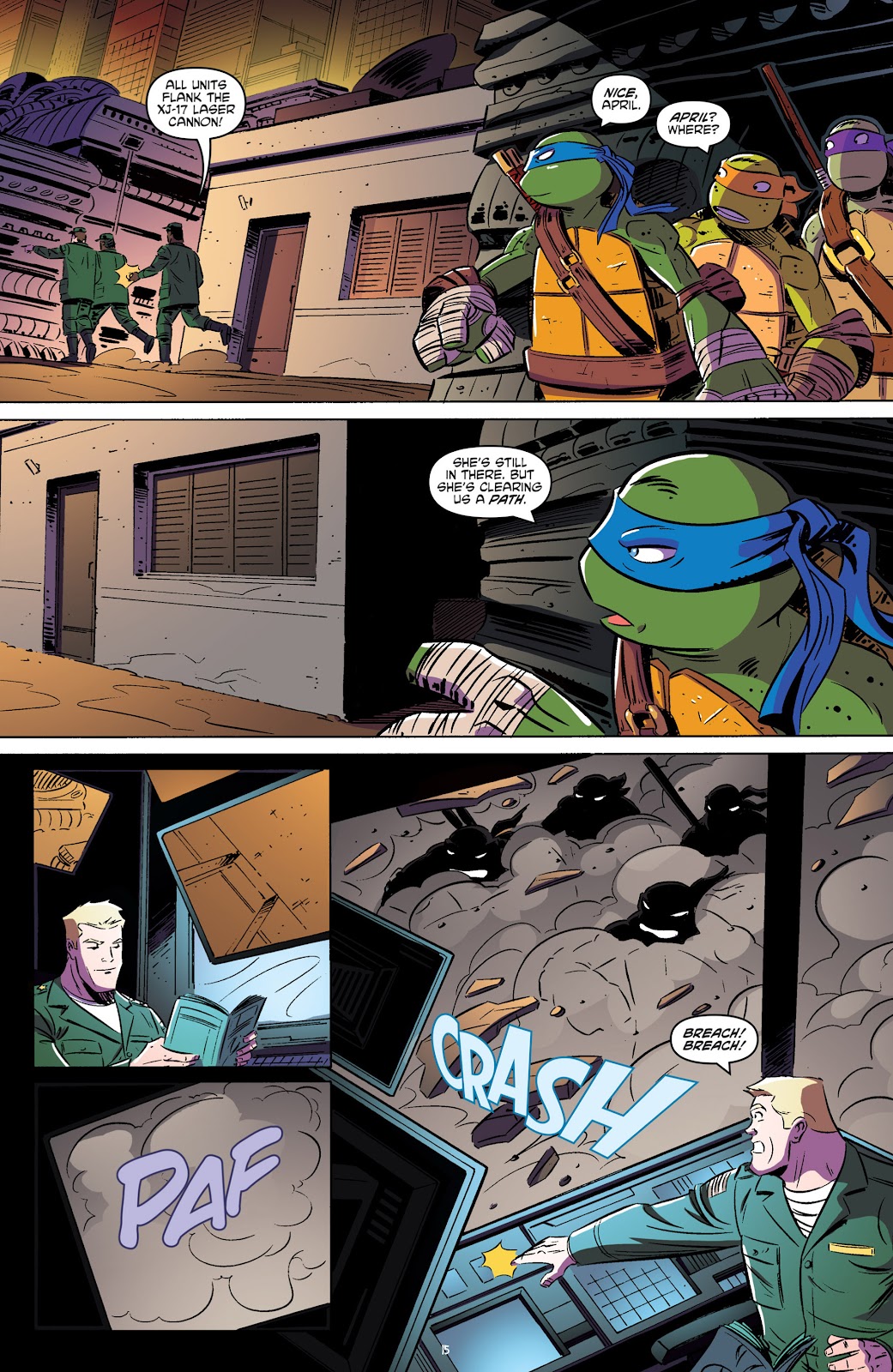 Teenage Mutant Ninja Turtles New Animated Adventures issue 1 - Page 17