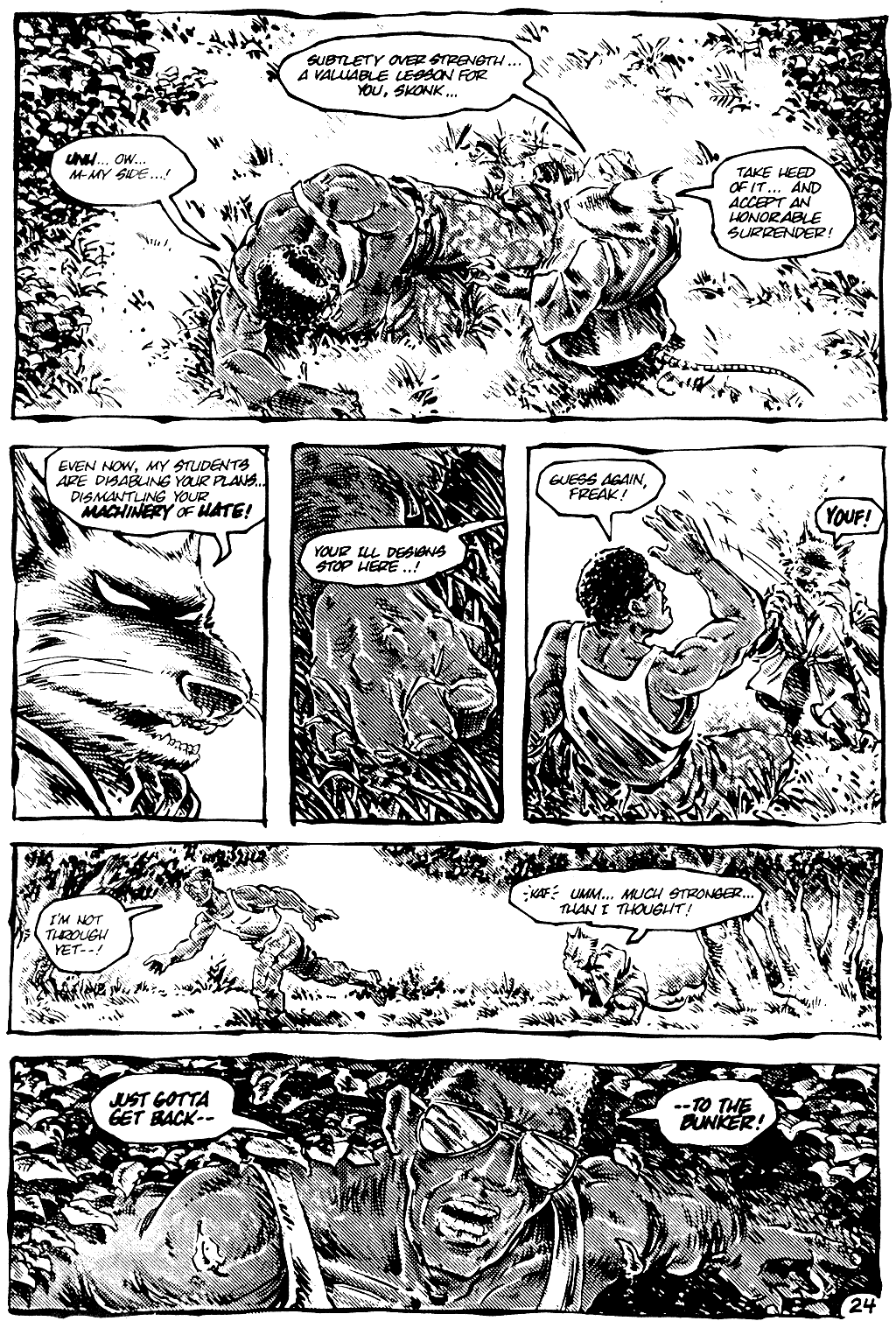 Teenage Mutant Ninja Turtles (1984) Issue #12 #12 - English 24
