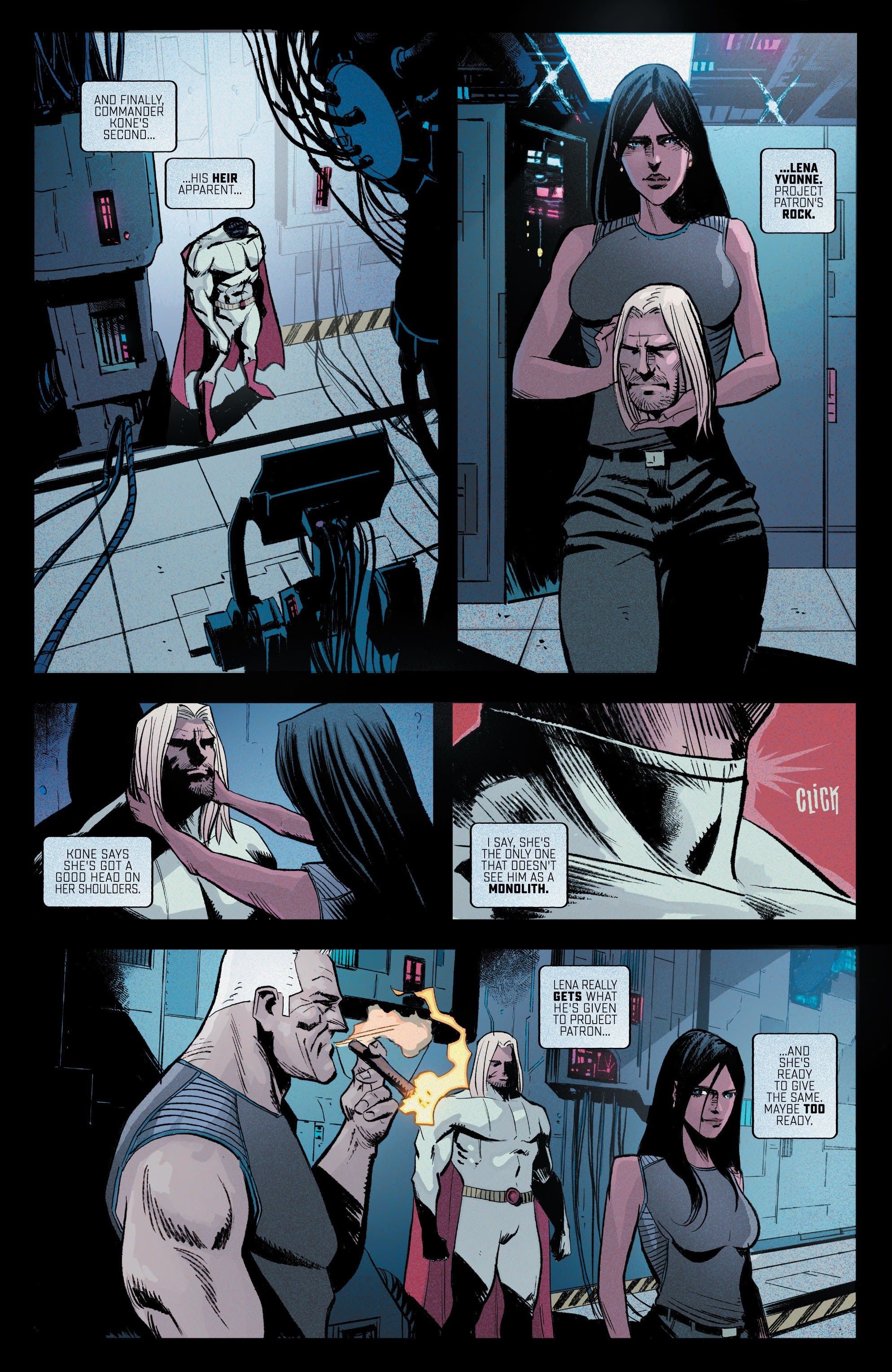 Read online Project Patron comic -  Issue #1 - 18