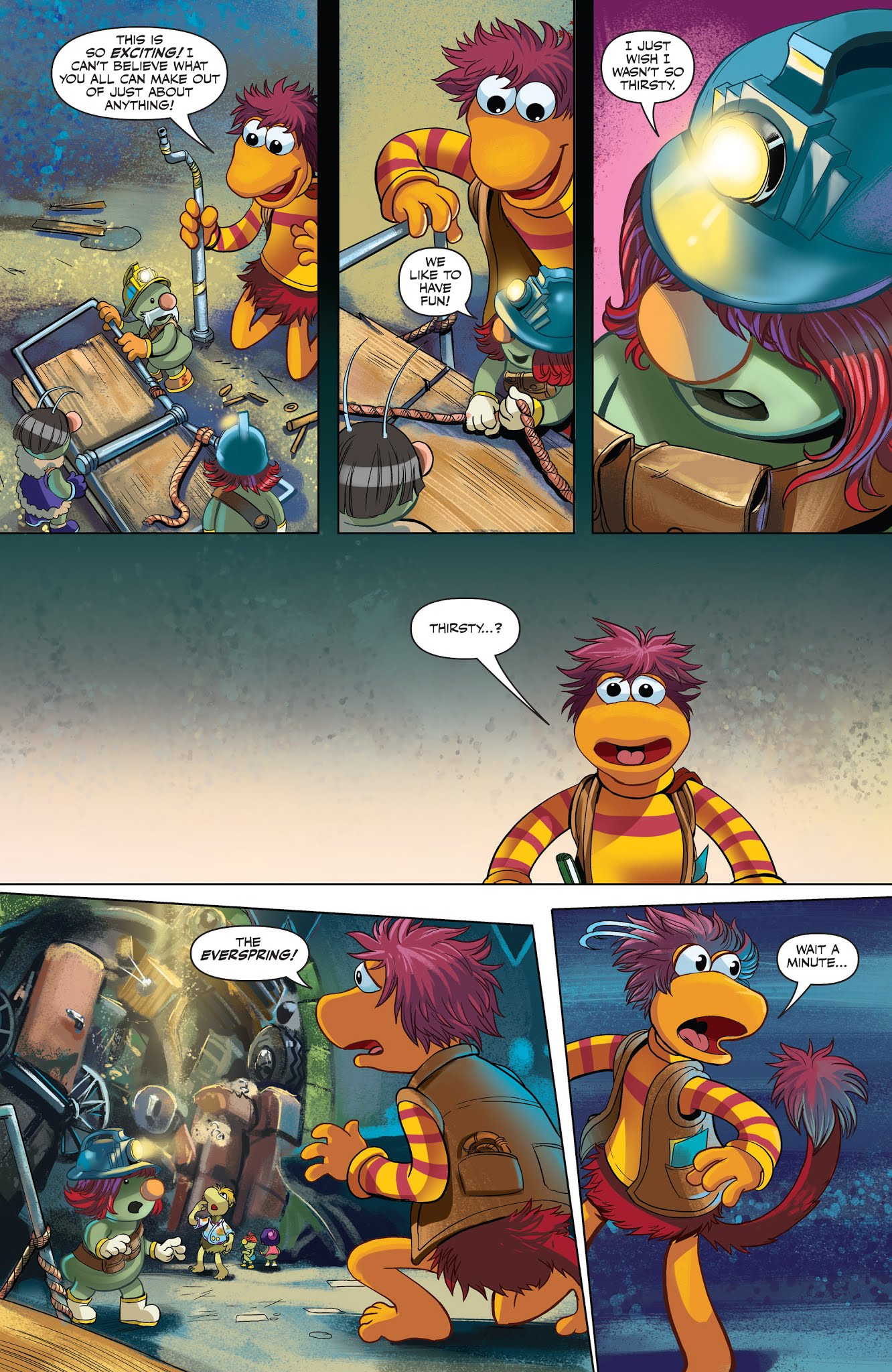Read online Jim Henson's Fraggle Rock: Journey to the Everspring comic -  Issue #3 - 21