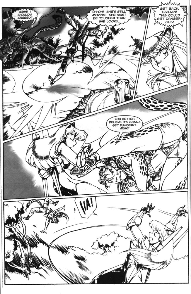 Read online Asrial vs. Cheetah comic -  Issue #2 - 12