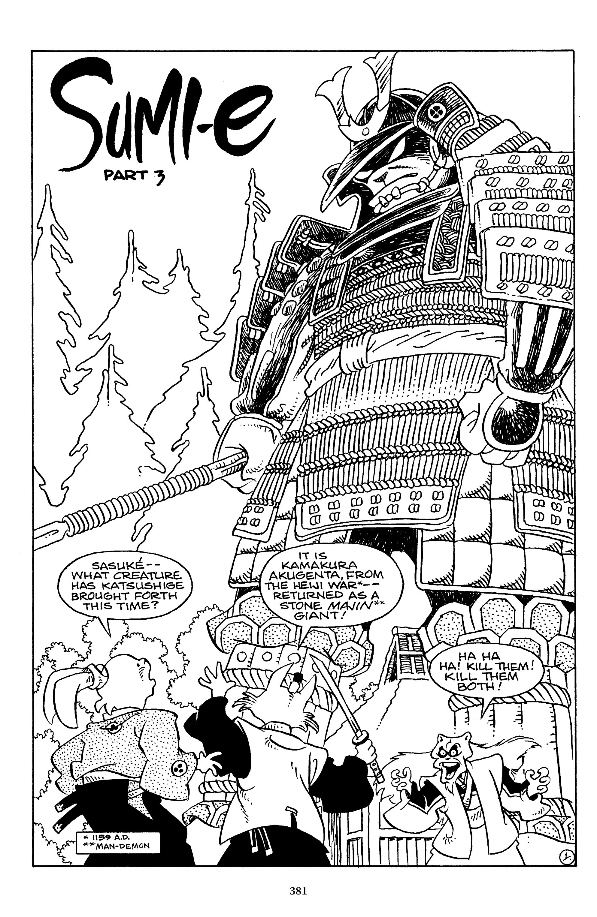 Read online The Usagi Yojimbo Saga comic -  Issue # TPB 4 - 378