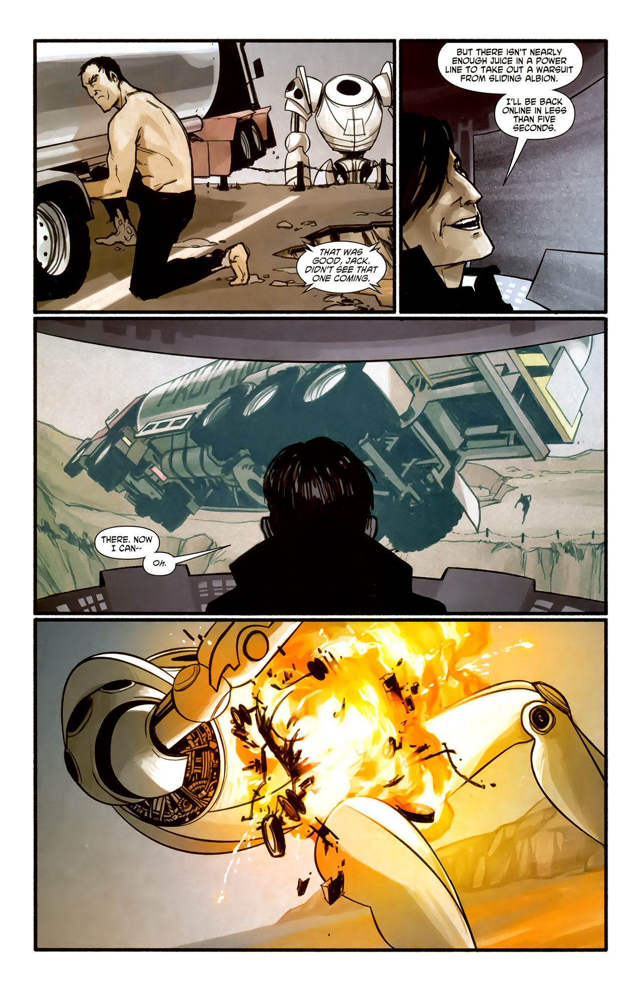 Read online Secret History Of The Authority: Hawksmoor comic -  Issue #4 - 6