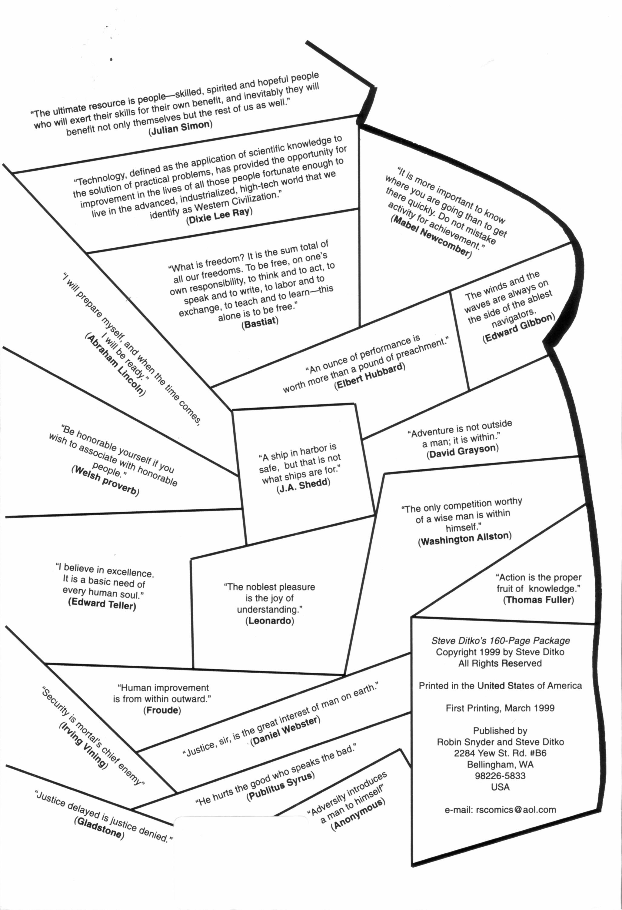 Read online All new Steve Ditko's 160 page package comic -  Issue # TPB (Part 1) - 2