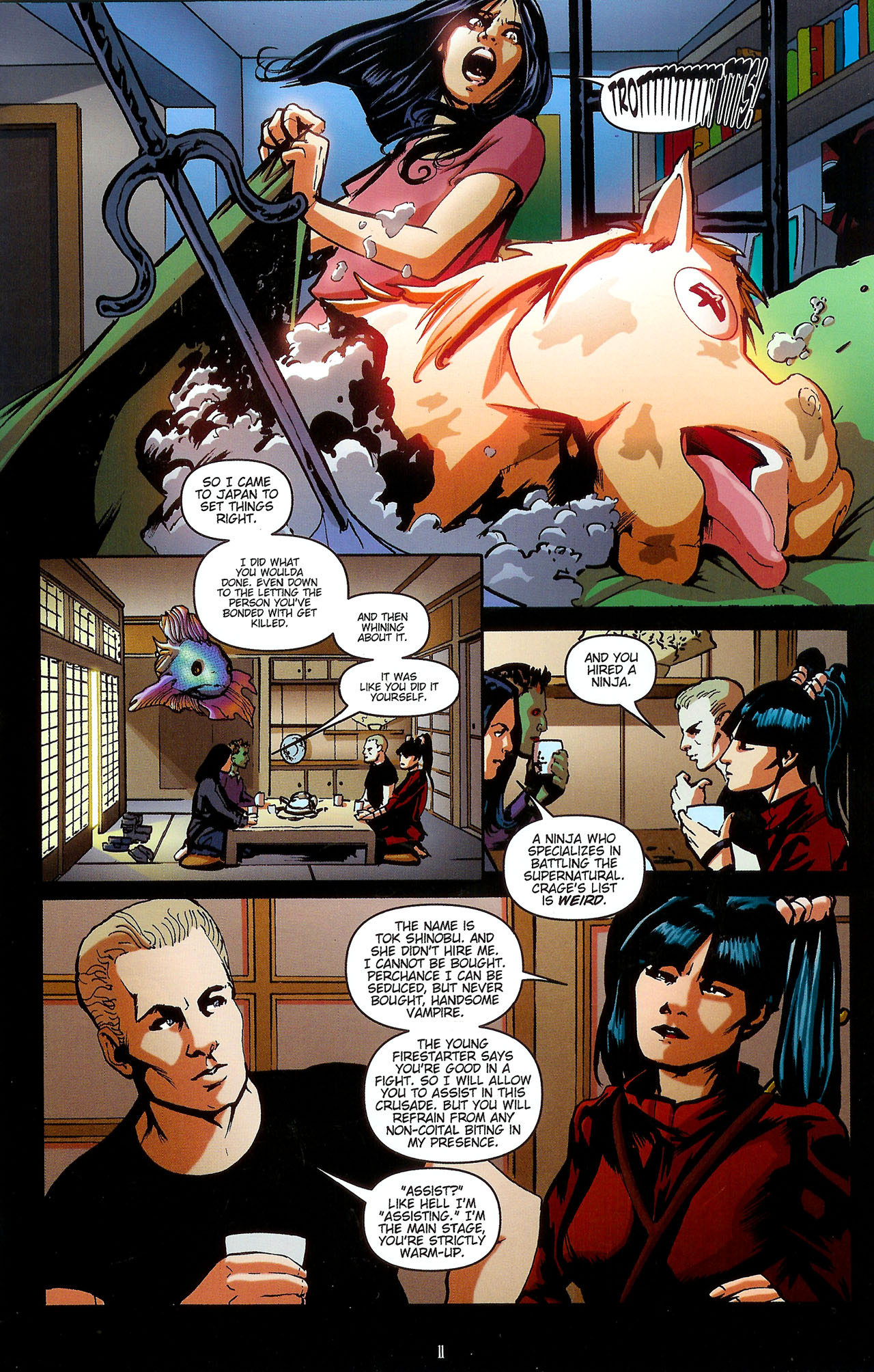 Read online Spike: Shadow Puppets comic -  Issue #2 - 13