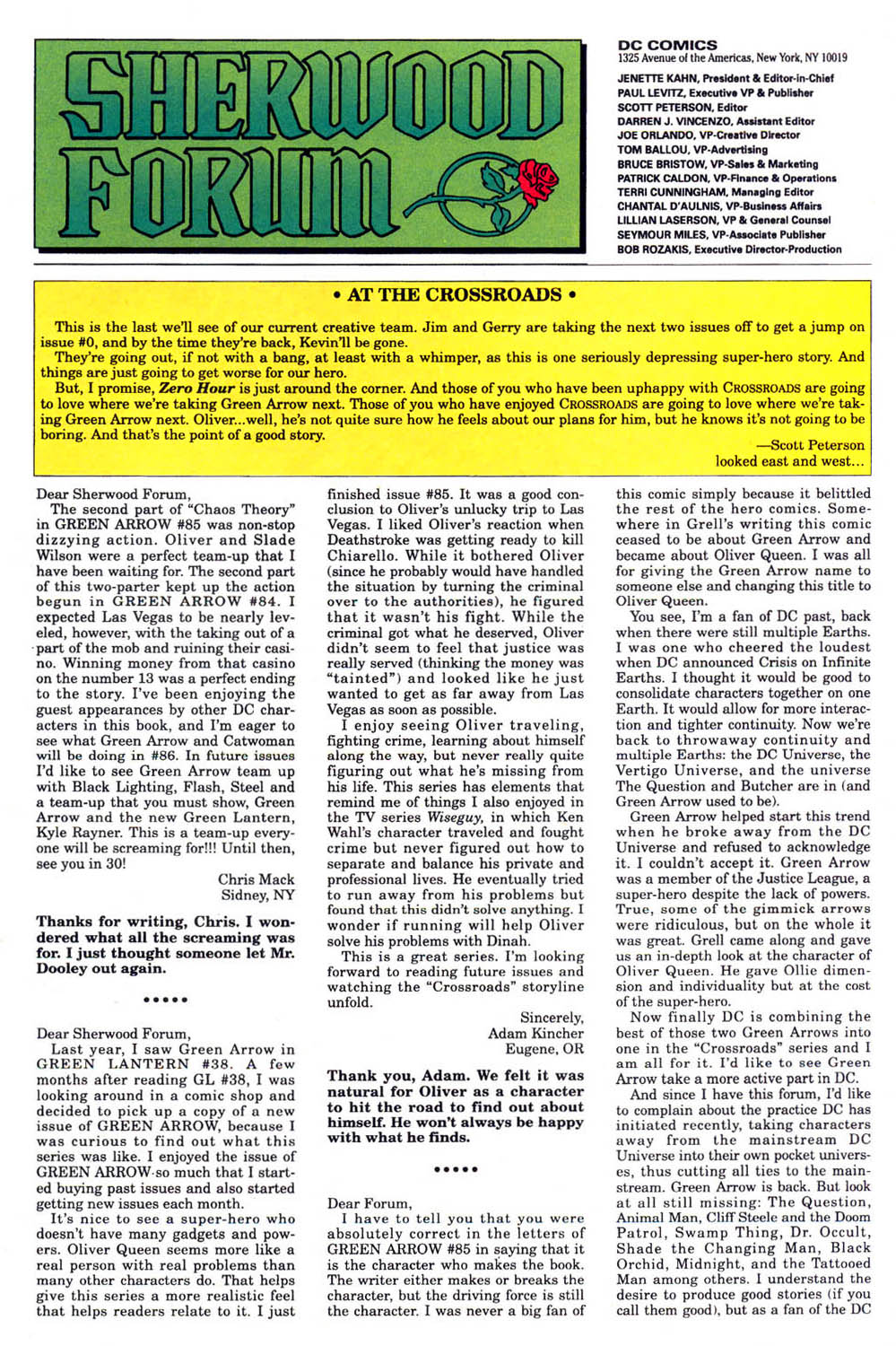 Read online Green Arrow (1988) comic -  Issue #88 - 25
