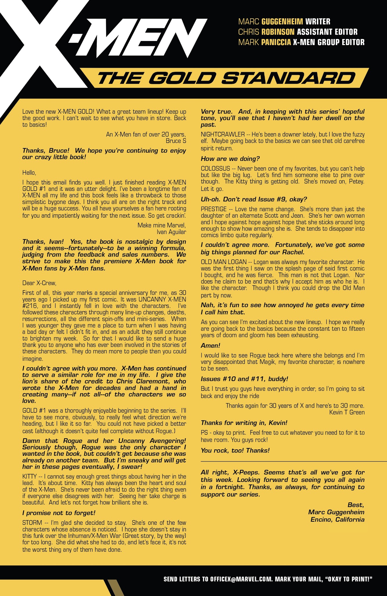 Read online X-Men: Gold comic -  Issue #11 - 23