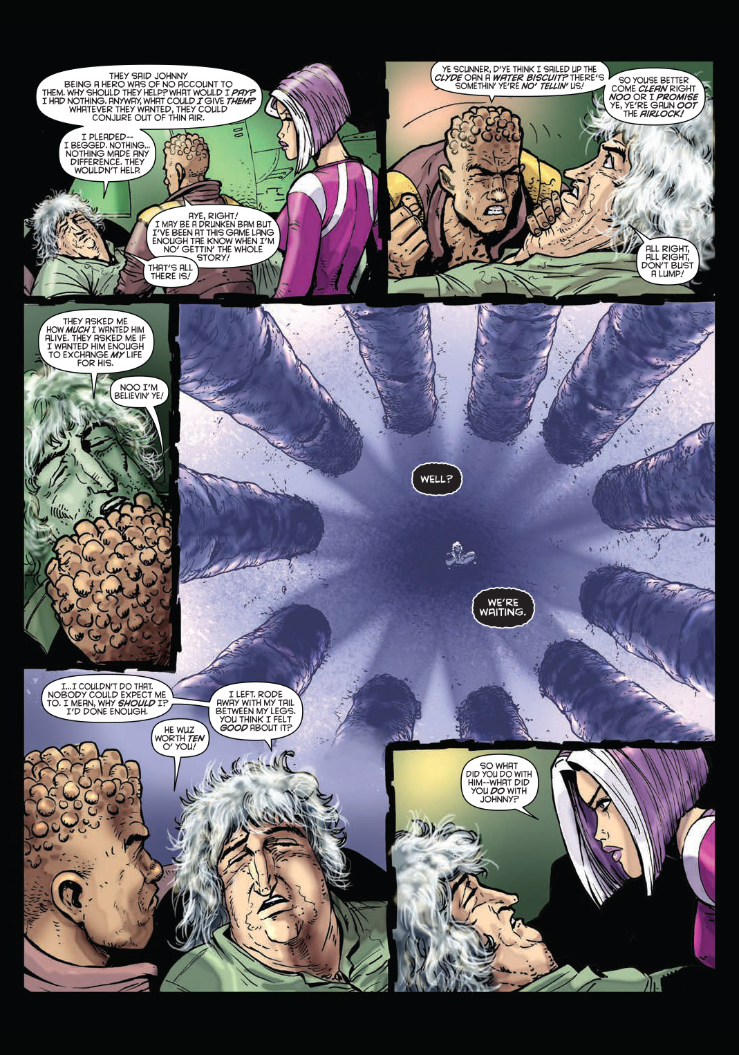 Read online Strontium Dog: The Life and Death of Johnny Alpha: The Project comic -  Issue # TPB - 48