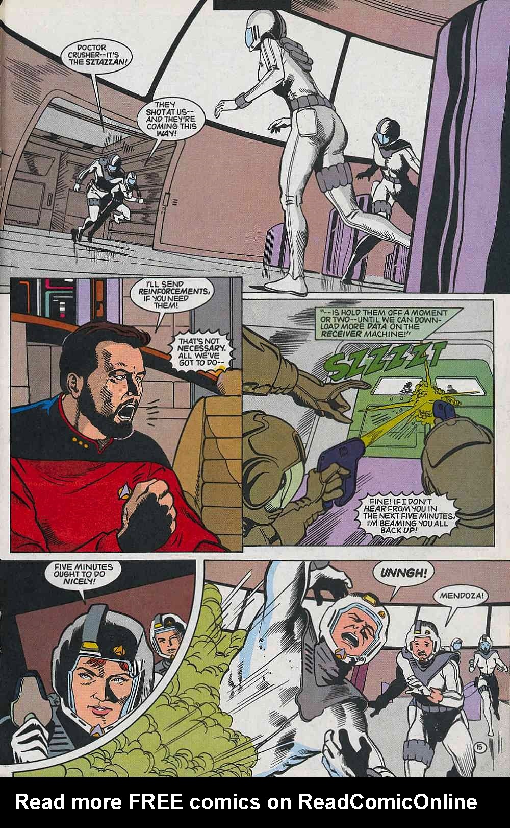 Read online Star Trek: The Next Generation (1989) comic -  Issue #42 - 16