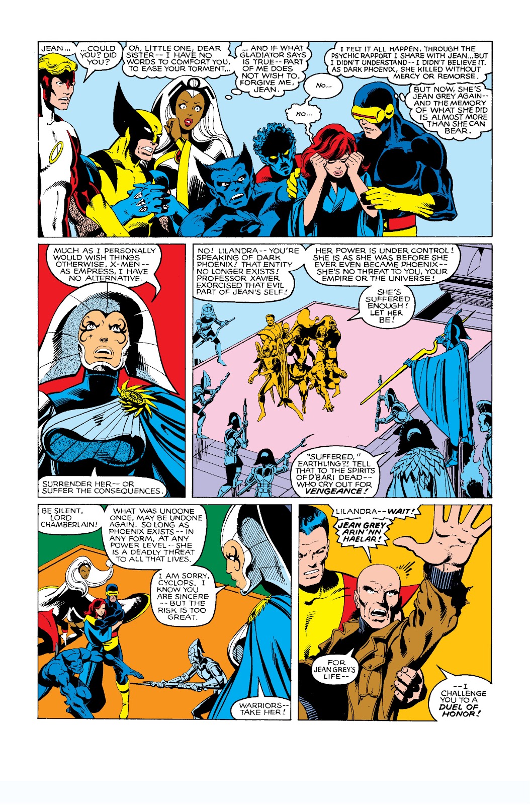 Read online X-Men: The Dark Phoenix Saga comic -  Issue # TPB - 151
